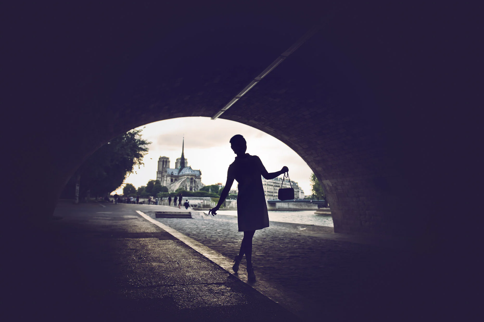 Paris pre-wedding photography by Janis Ratnieks