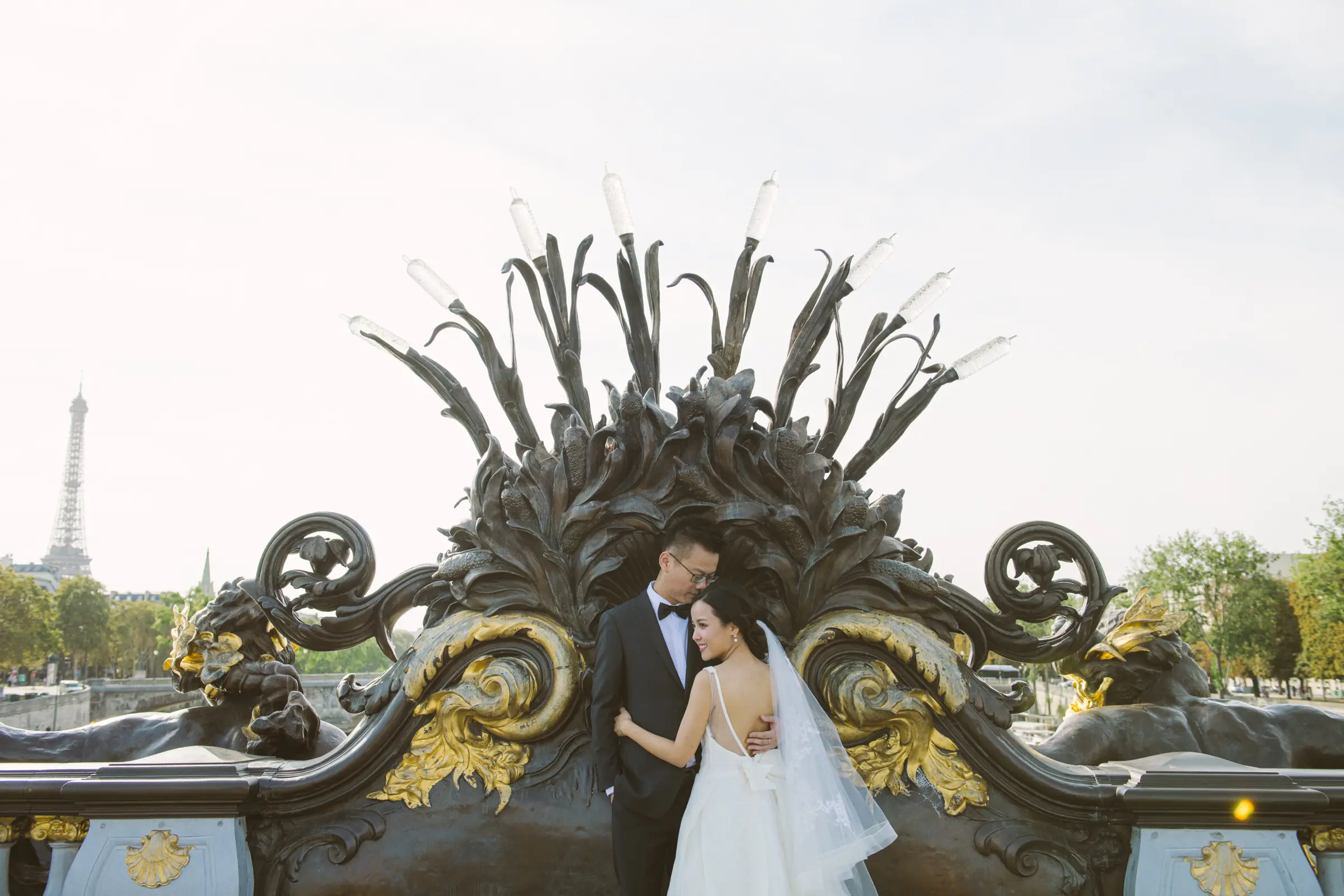 Paris half-day pre-wedding photoshoot by Janis Ratnieks