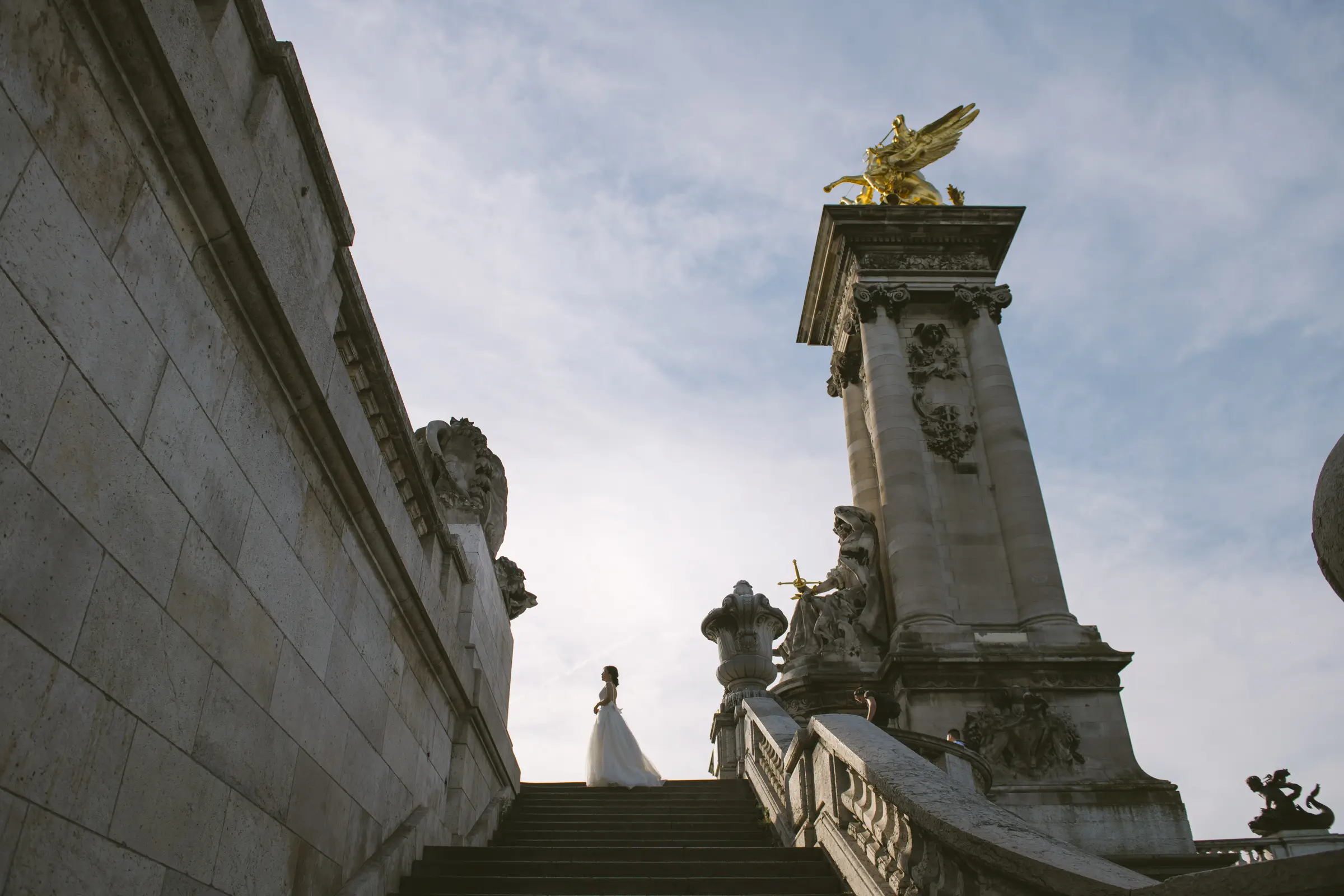 Paris half-day pre-wedding photoshoot by Janis Ratnieks