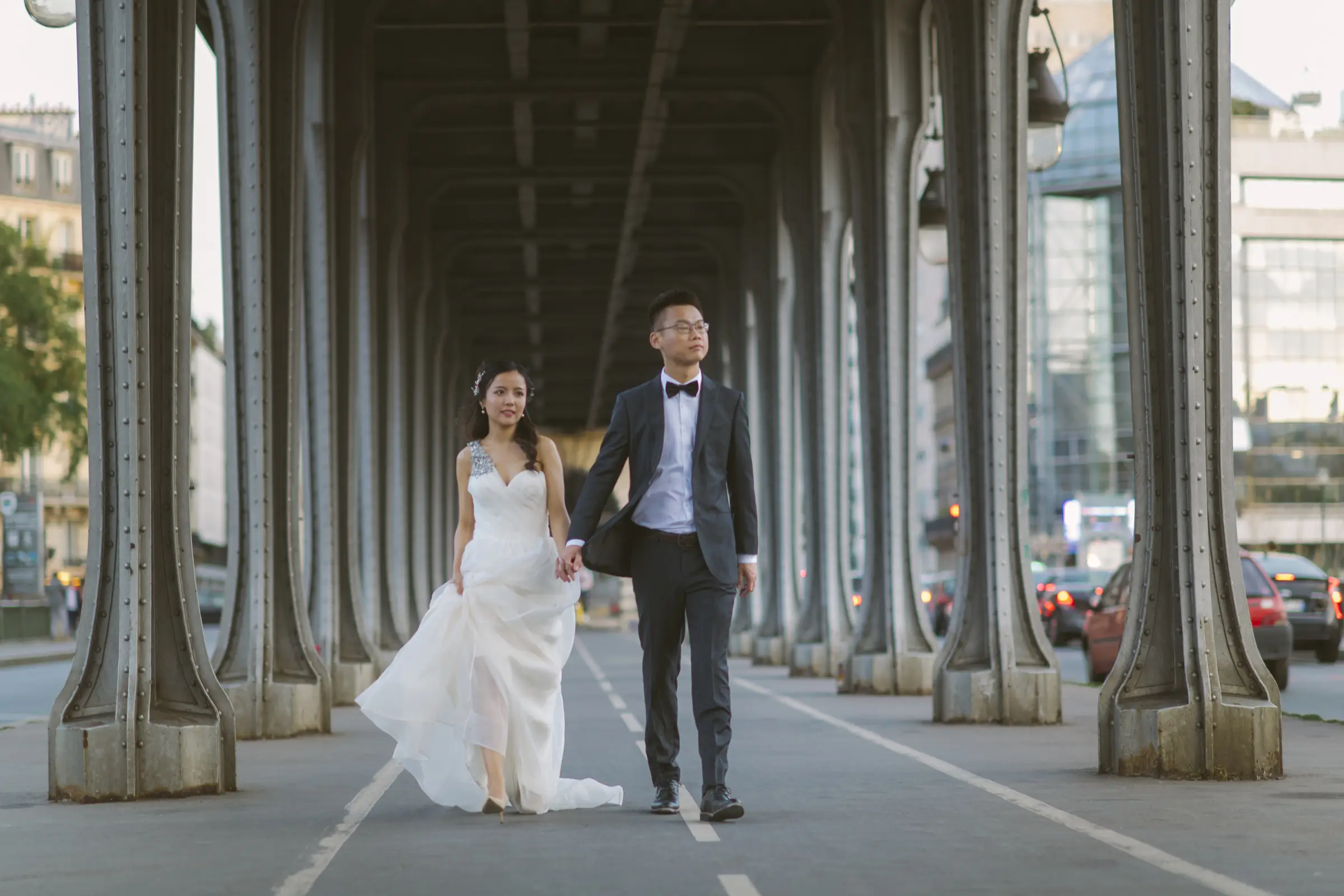 Paris half-day pre-wedding photoshoot by Janis Ratnieks