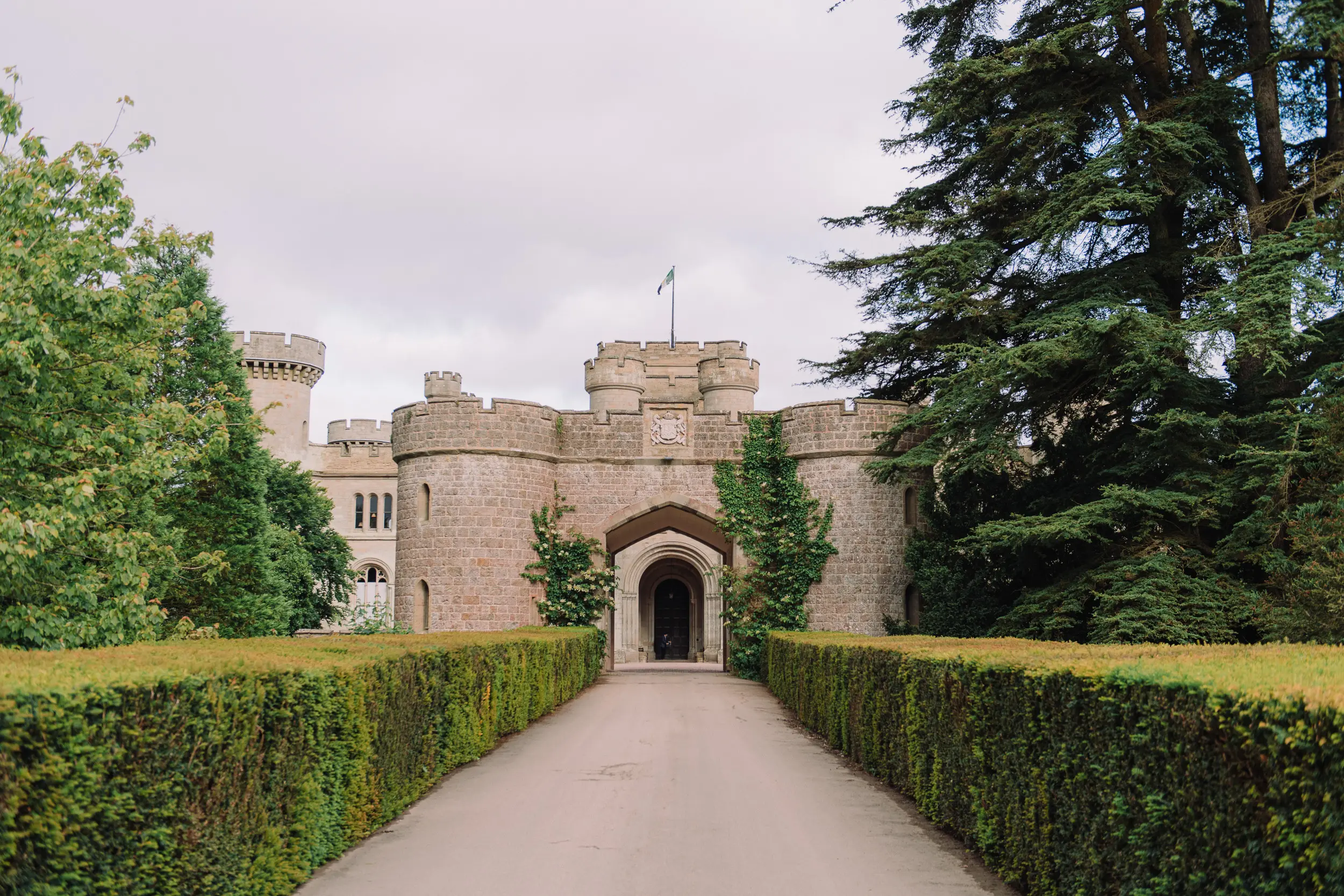 Amy and Derek's Eastnor Castle wedding photographed by Janis Ratnieks
