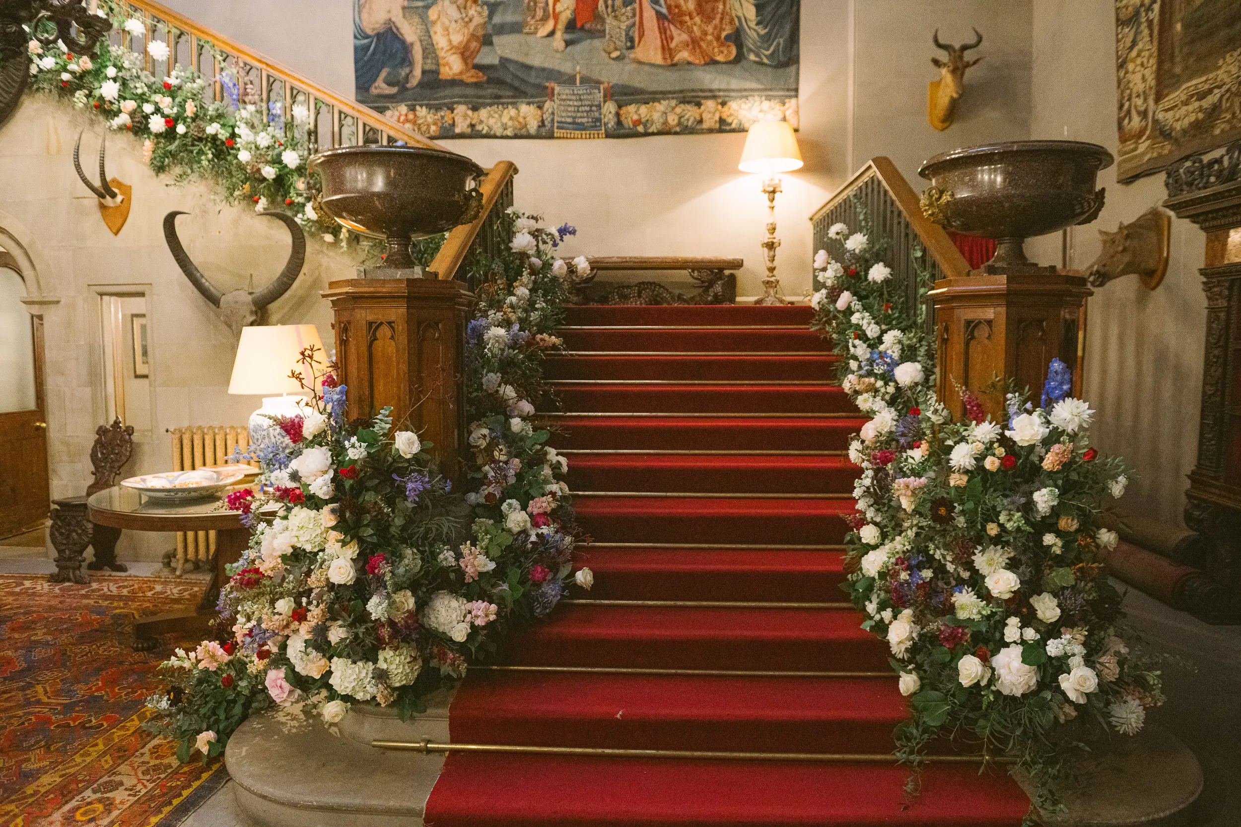 Amy and Derek's Eastnor Castle wedding photographed by Janis Ratnieks