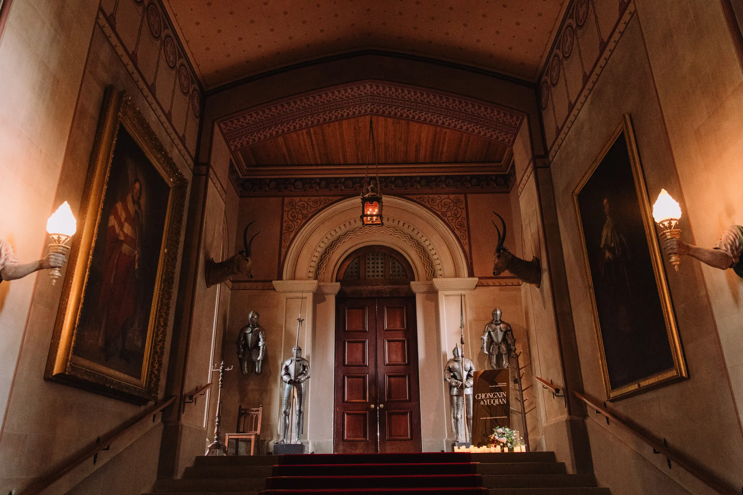 Amy and Derek's Eastnor Castle wedding photographed by Janis Ratnieks