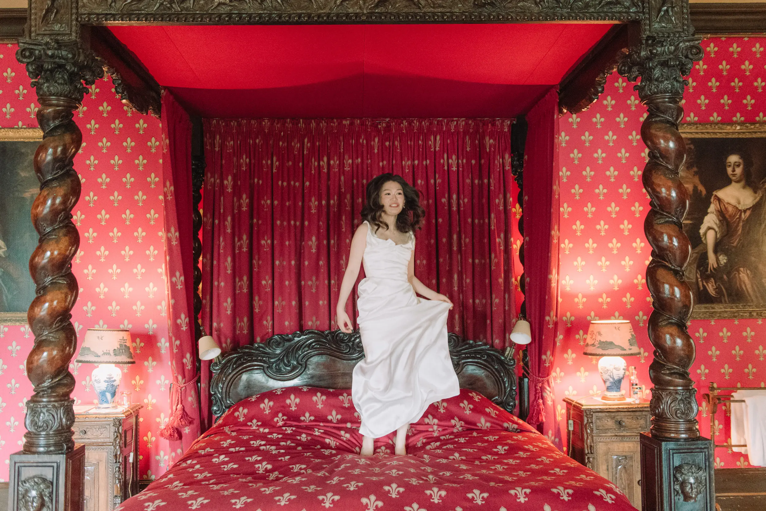 Amy and Derek's Eastnor Castle wedding photographed by Janis Ratnieks