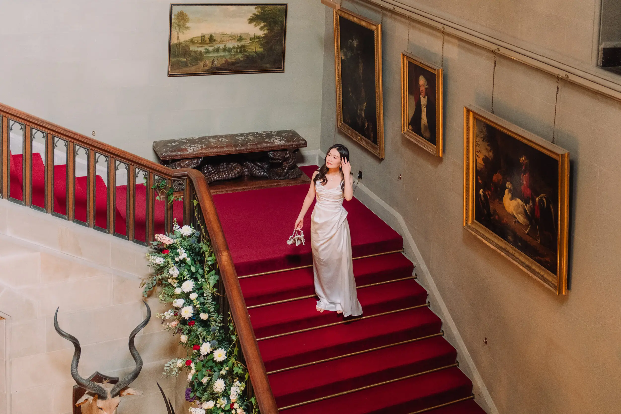 Amy and Derek's Eastnor Castle wedding photographed by Janis Ratnieks