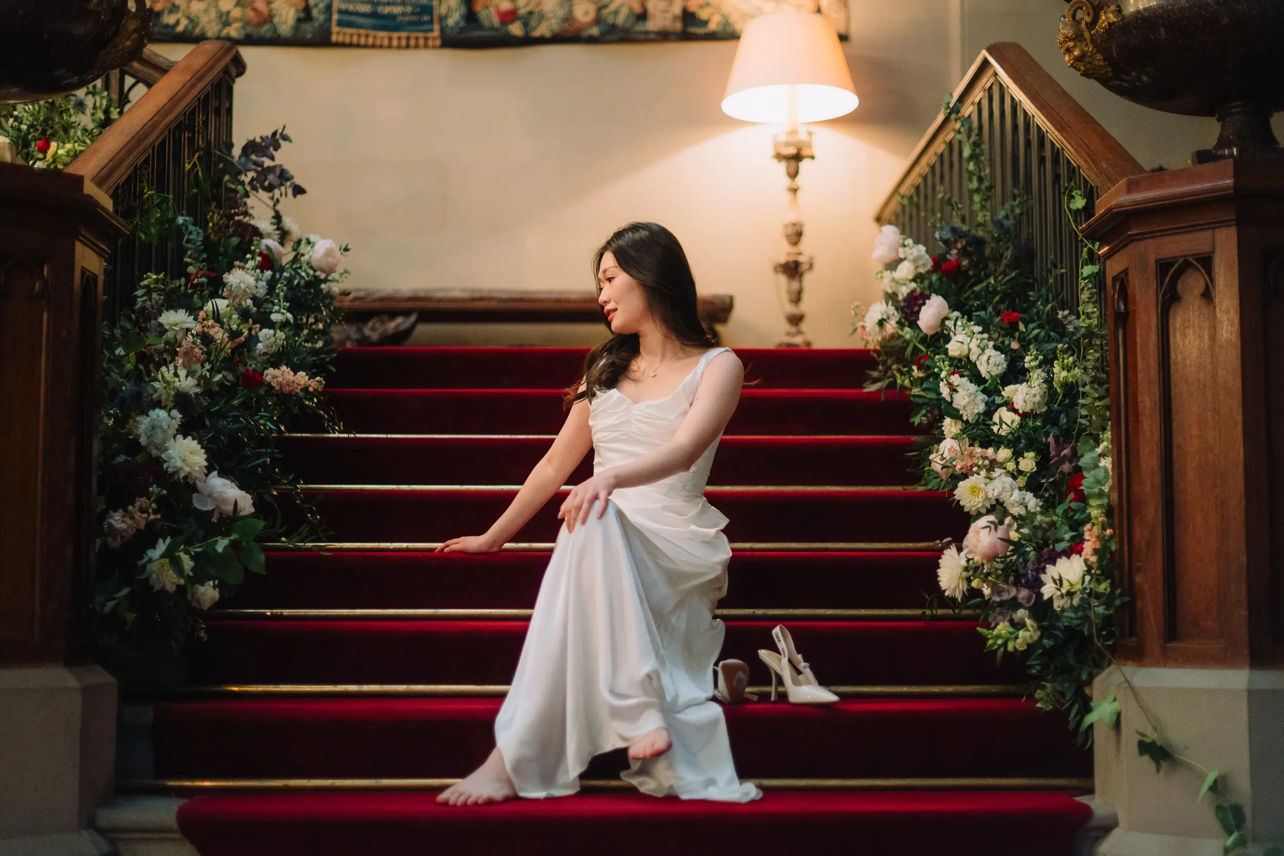 Amy and Derek's Eastnor Castle wedding photographed by Janis Ratnieks