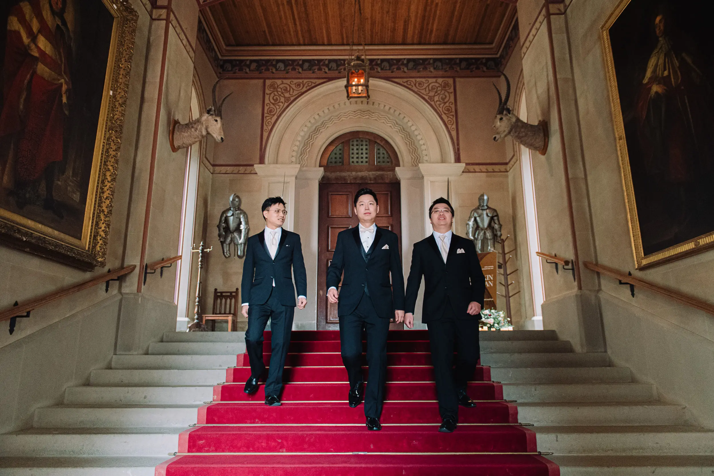Amy and Derek's Eastnor Castle wedding photographed by Janis Ratnieks