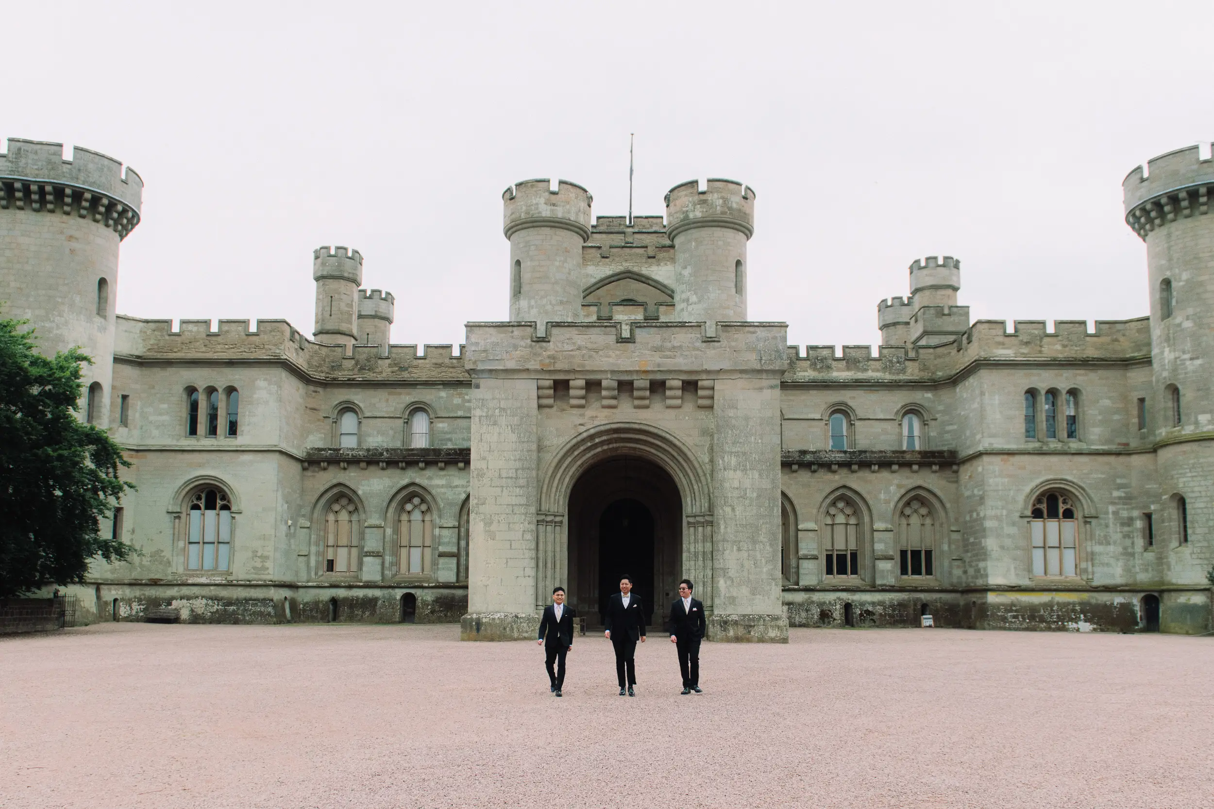 Amy and Derek's Eastnor Castle wedding photographed by Janis Ratnieks