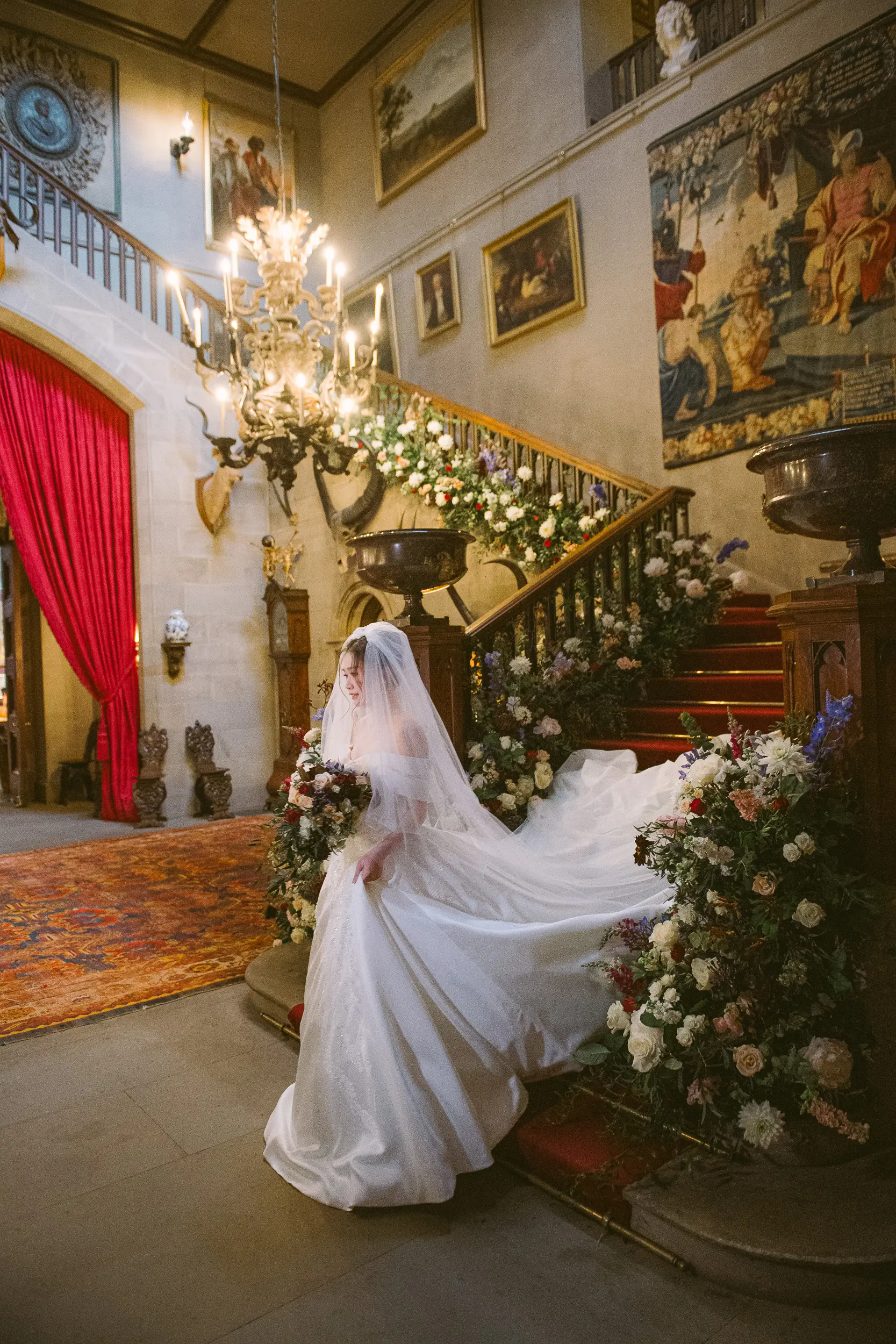 Amy and Derek's Eastnor Castle wedding photographed by Janis Ratnieks