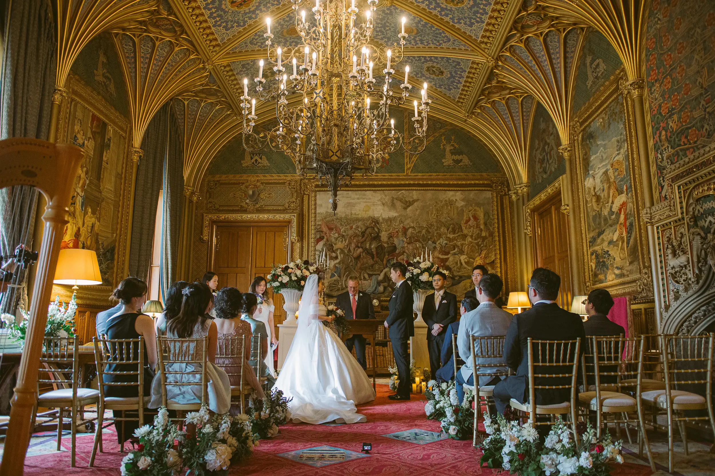 Amy and Derek's Eastnor Castle wedding photographed by Janis Ratnieks