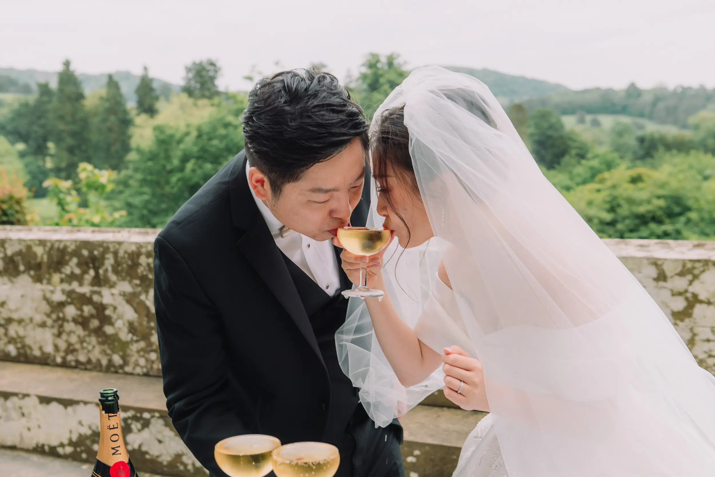 Amy and Derek's Eastnor Castle wedding photographed by Janis Ratnieks