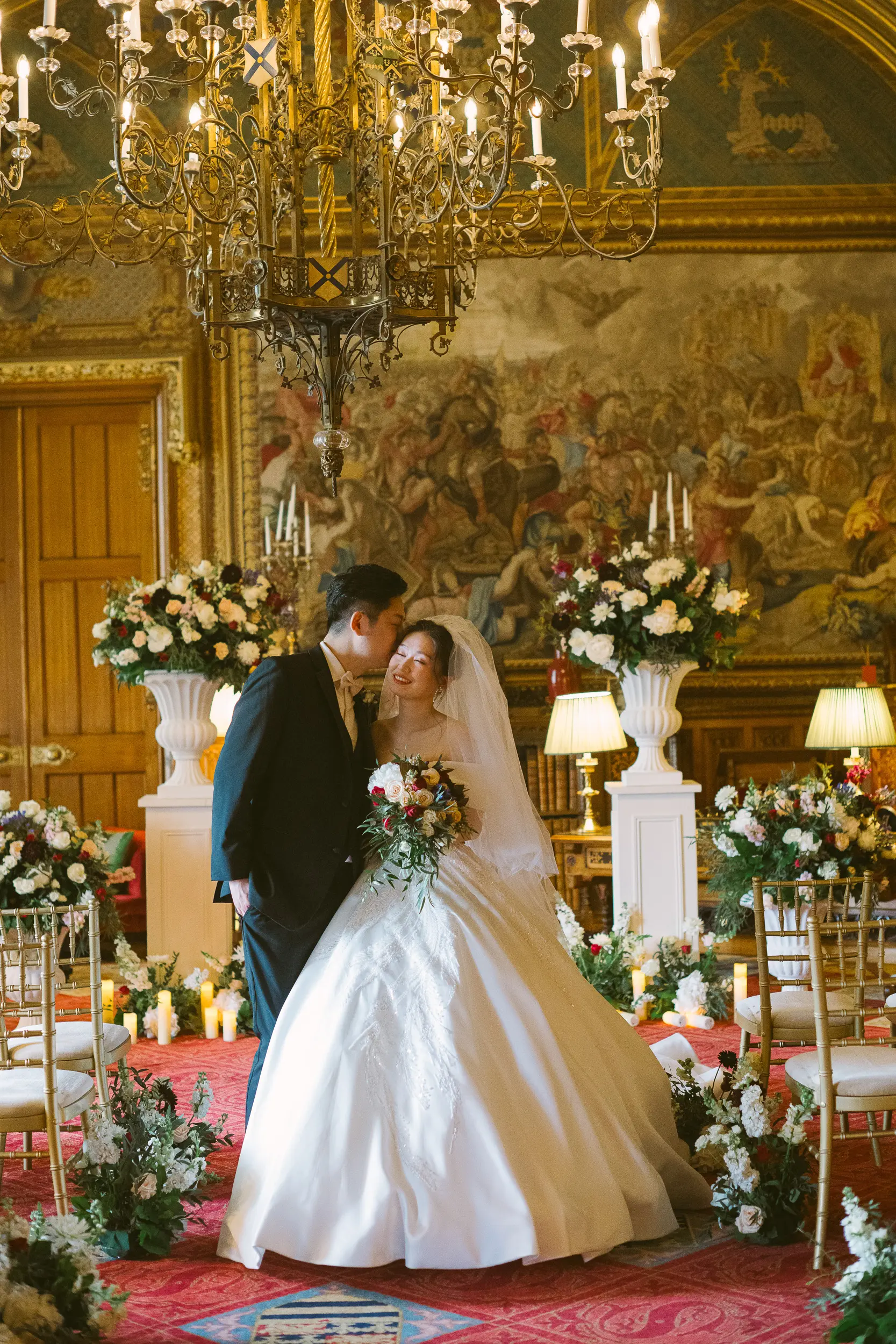 Amy and Derek's Eastnor Castle wedding photographed by Janis Ratnieks