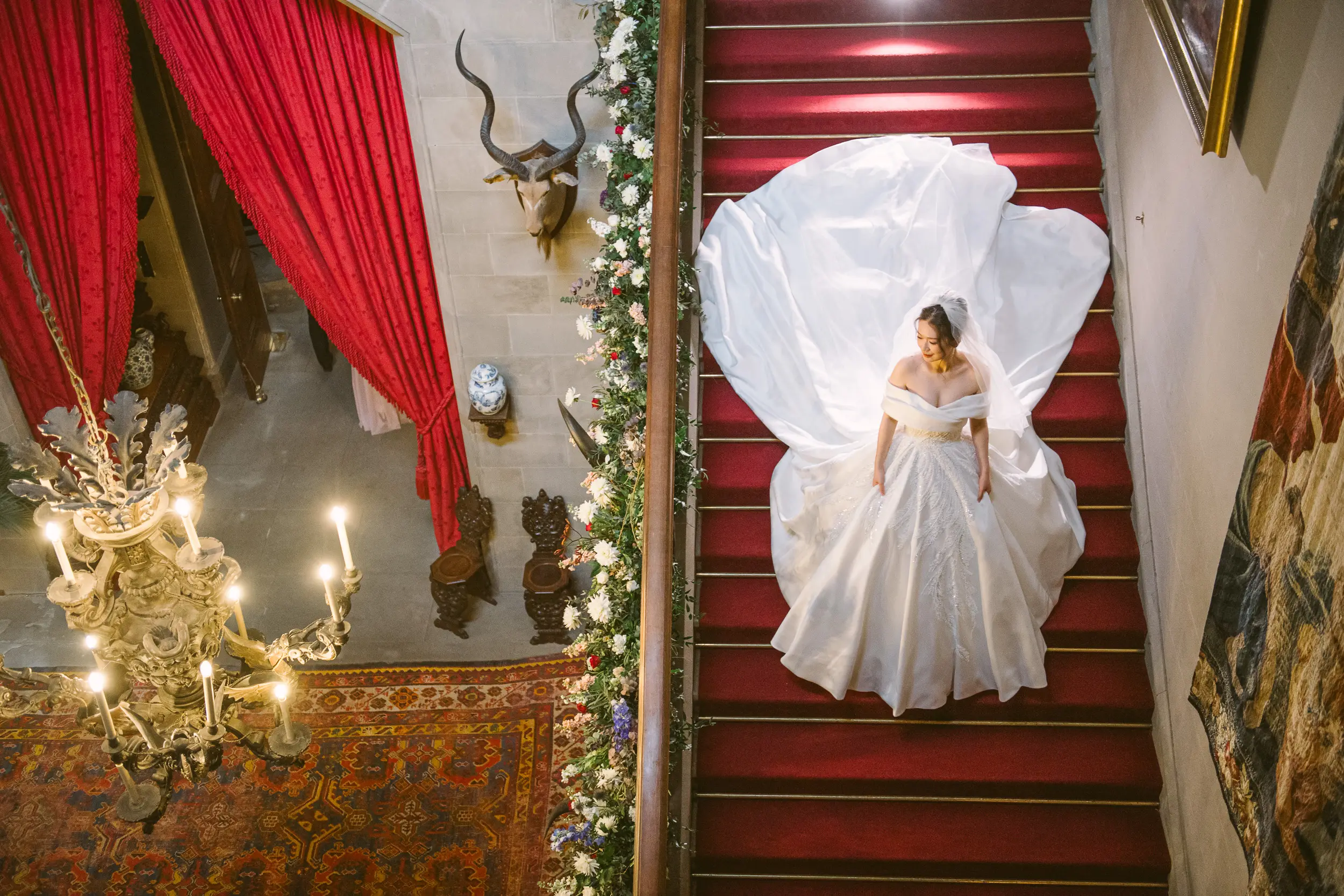Amy and Derek's Eastnor Castle wedding photographed by Janis Ratnieks