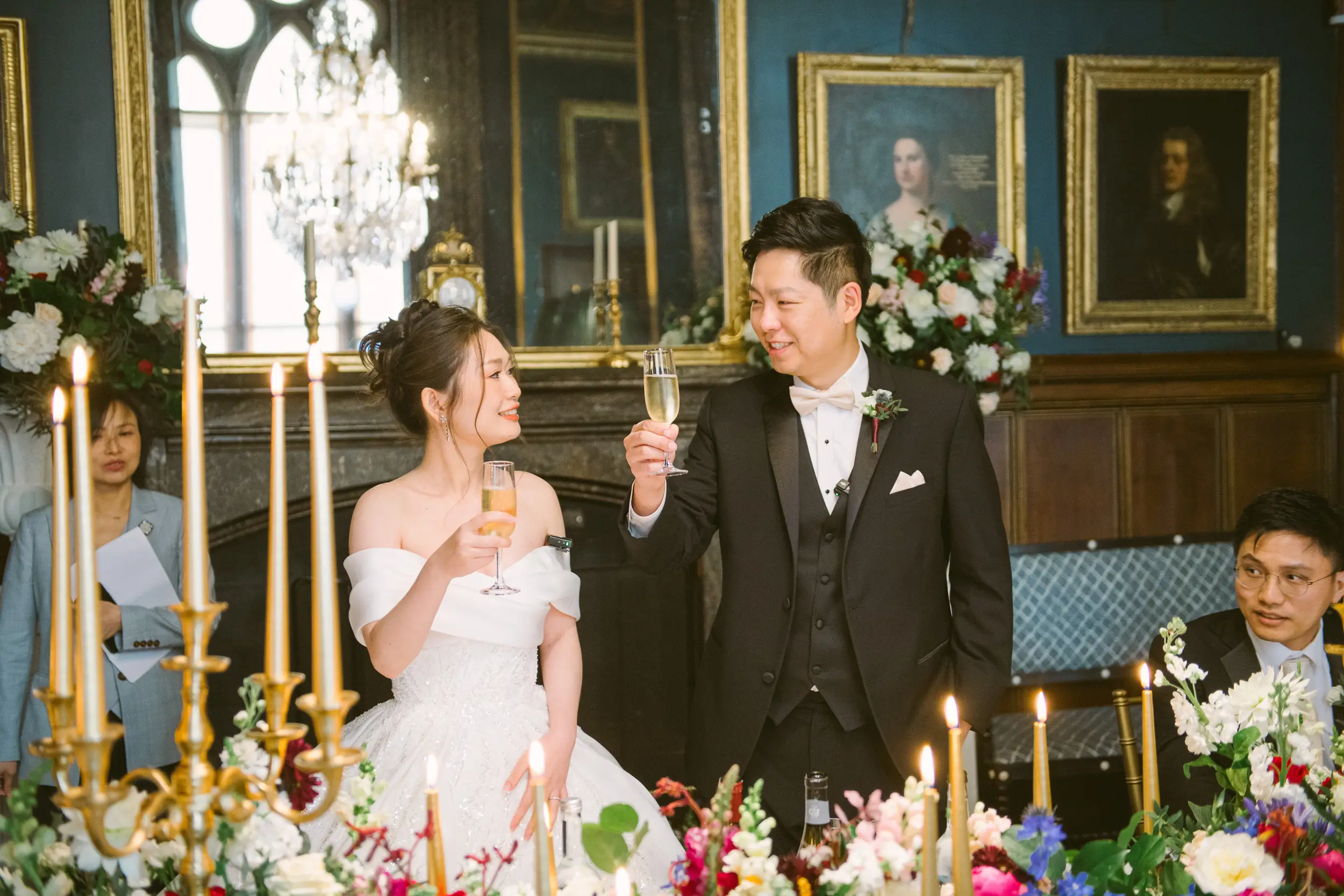 Amy and Derek's Eastnor Castle wedding photographed by Janis Ratnieks