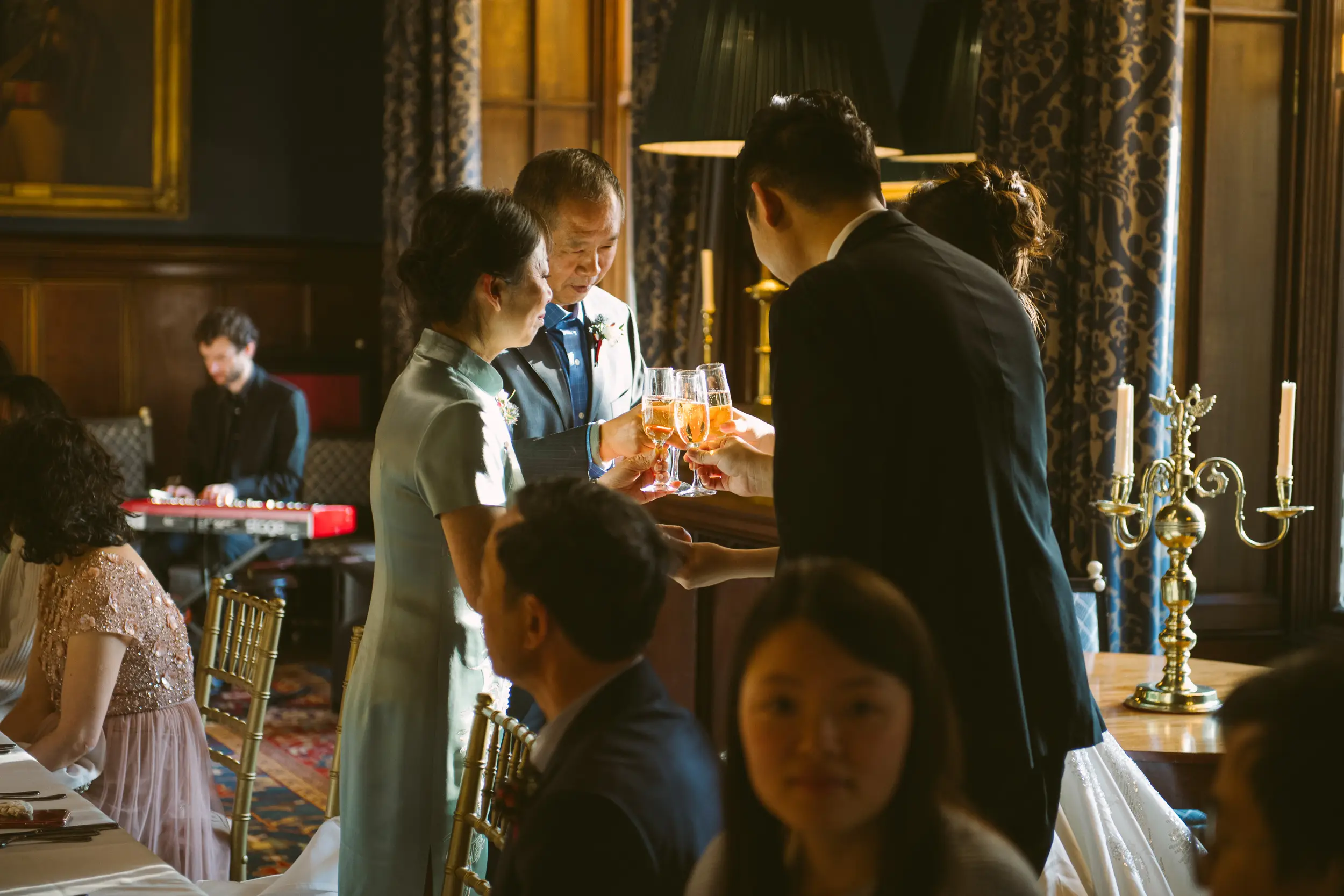 Amy and Derek's Eastnor Castle wedding photographed by Janis Ratnieks