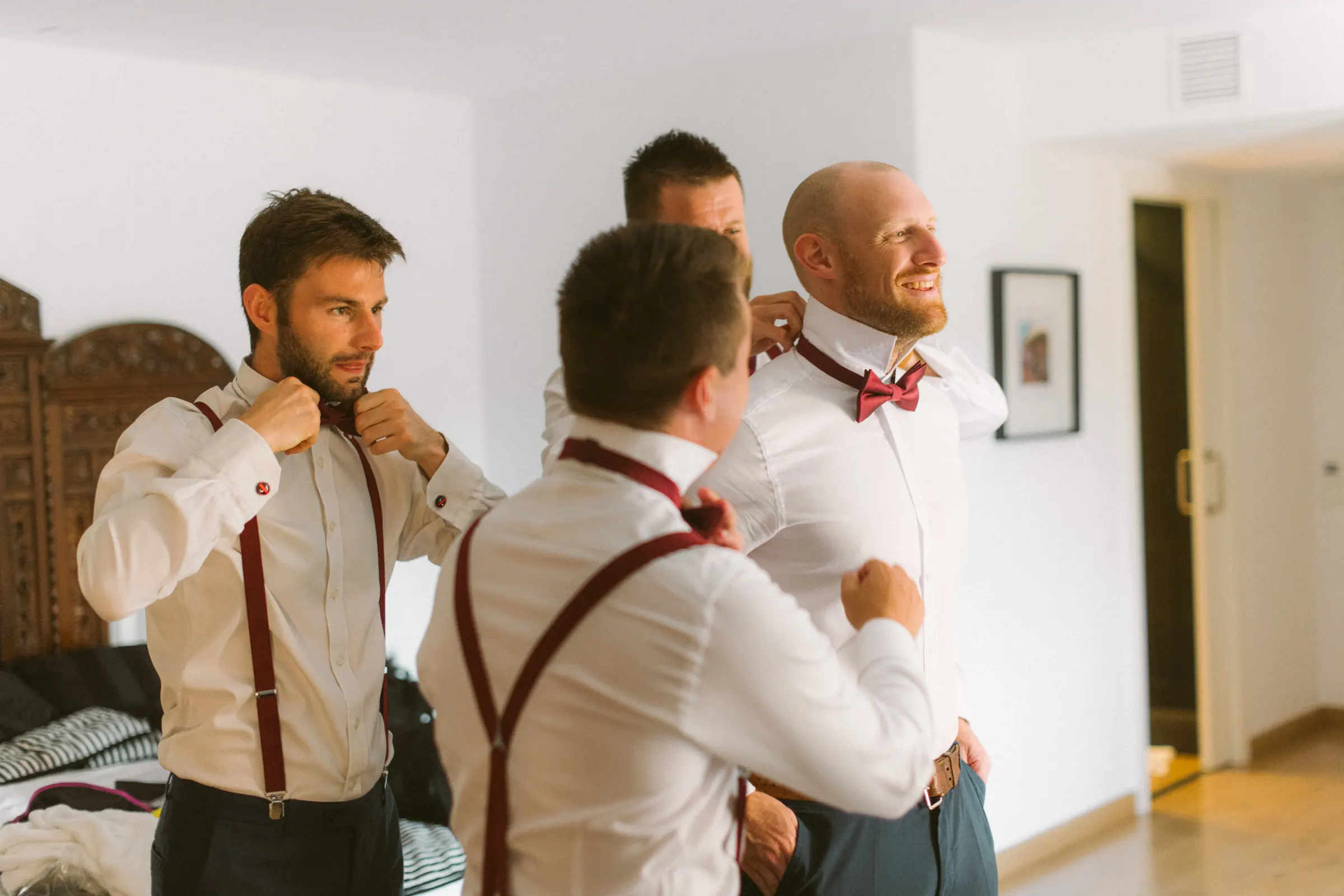 Sara and Kieran's Sant Pere del Bosc wedding in Spain