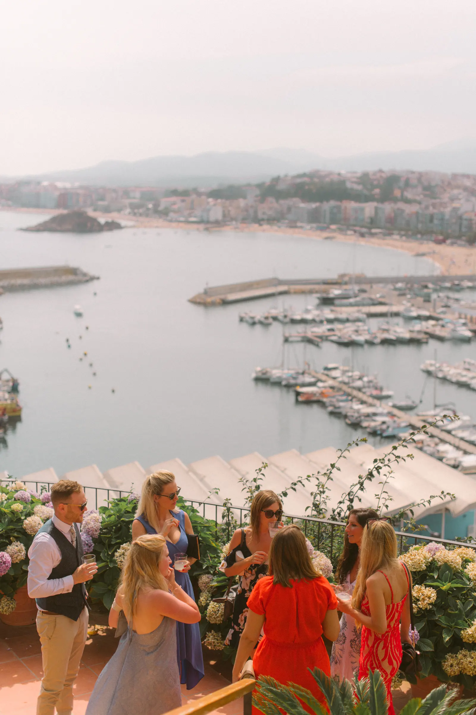Sara and Kieran's Sant Pere del Bosc wedding in Spain