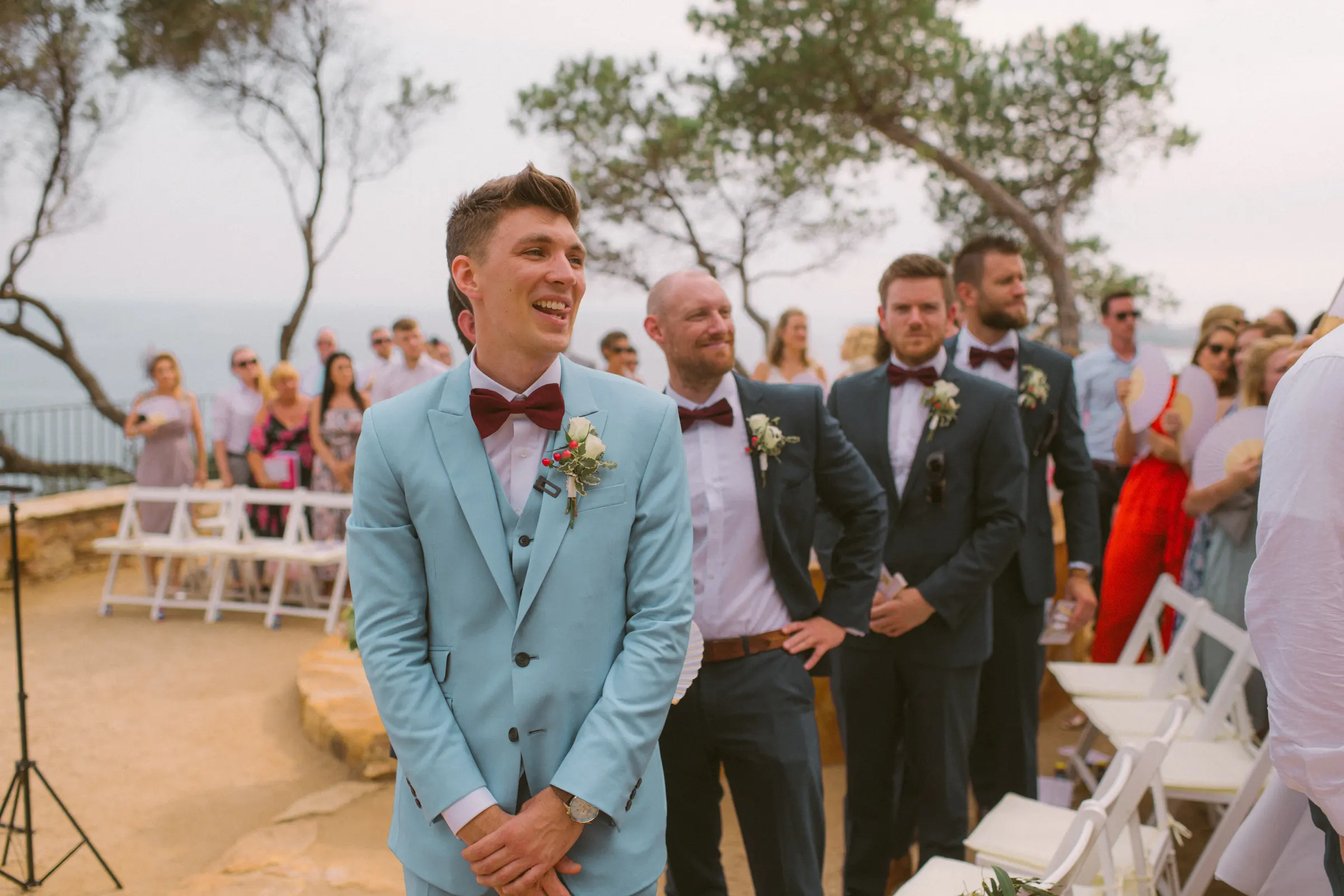 Sara and Kieran's Sant Pere del Bosc wedding in Spain