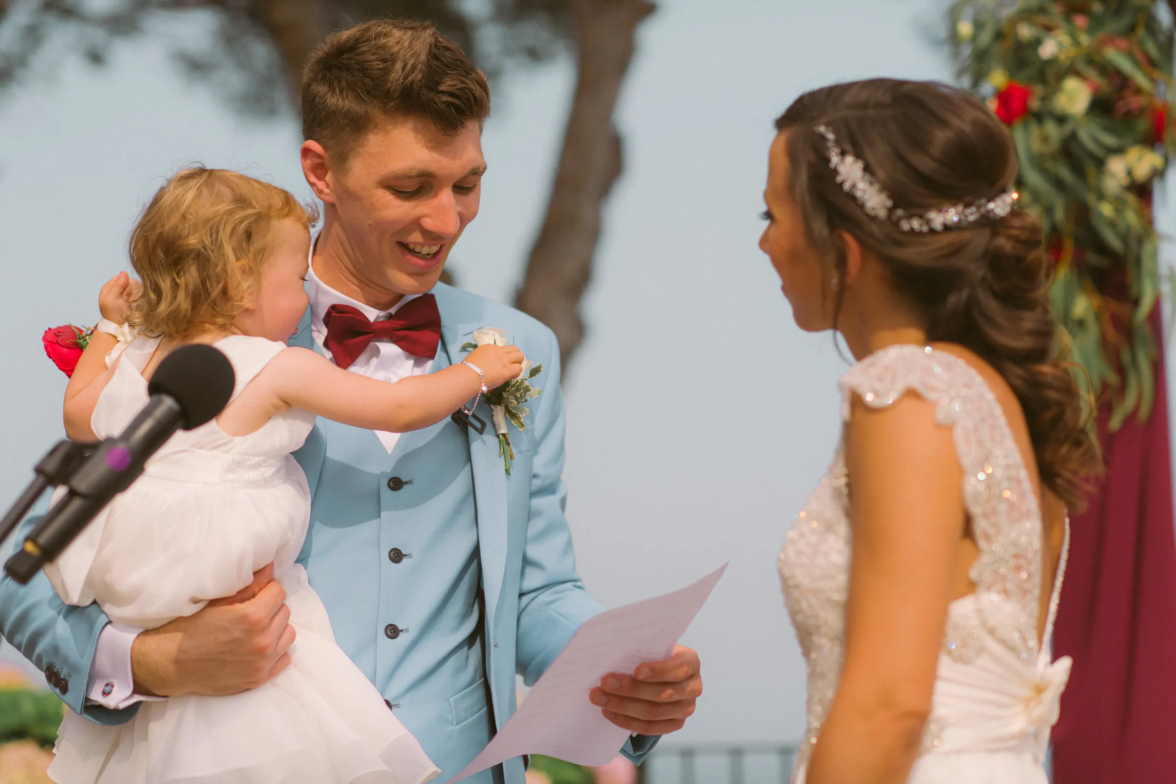 Sara and Kieran's Sant Pere del Bosc wedding in Spain