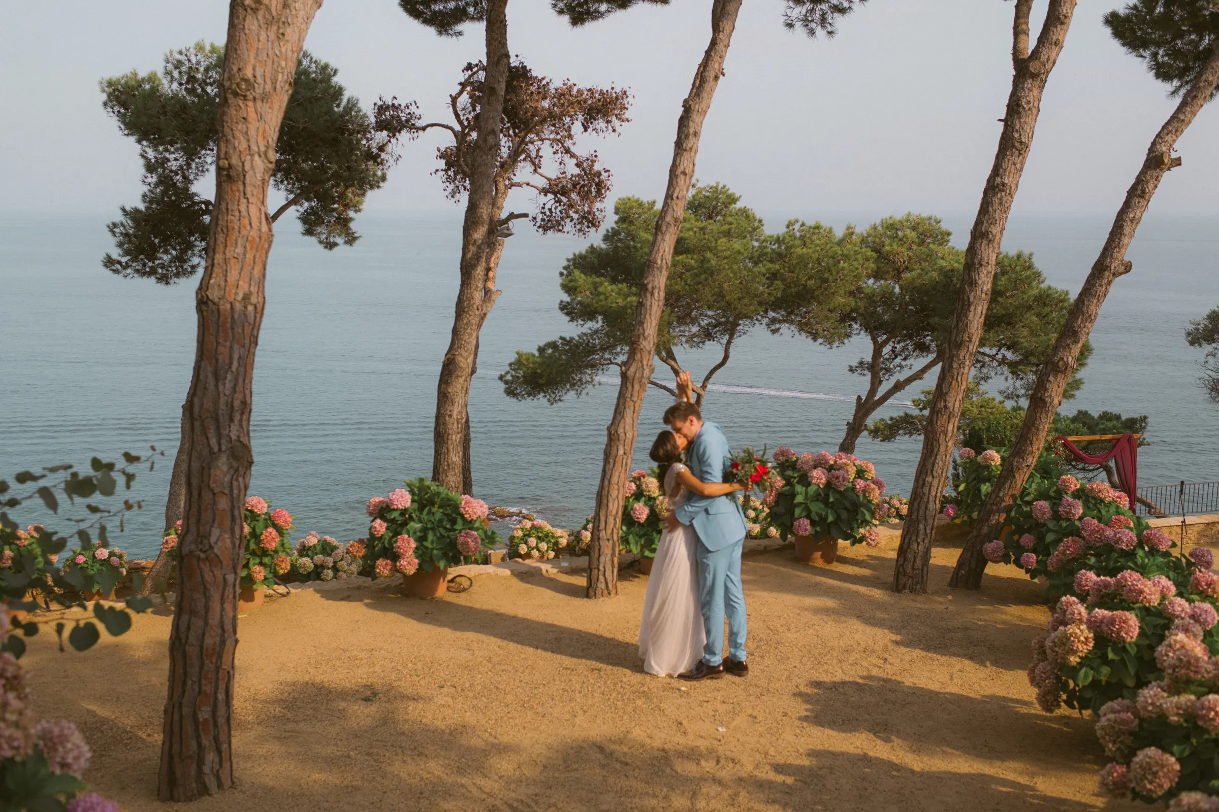 Sara and Kieran's Sant Pere del Bosc wedding in Spain