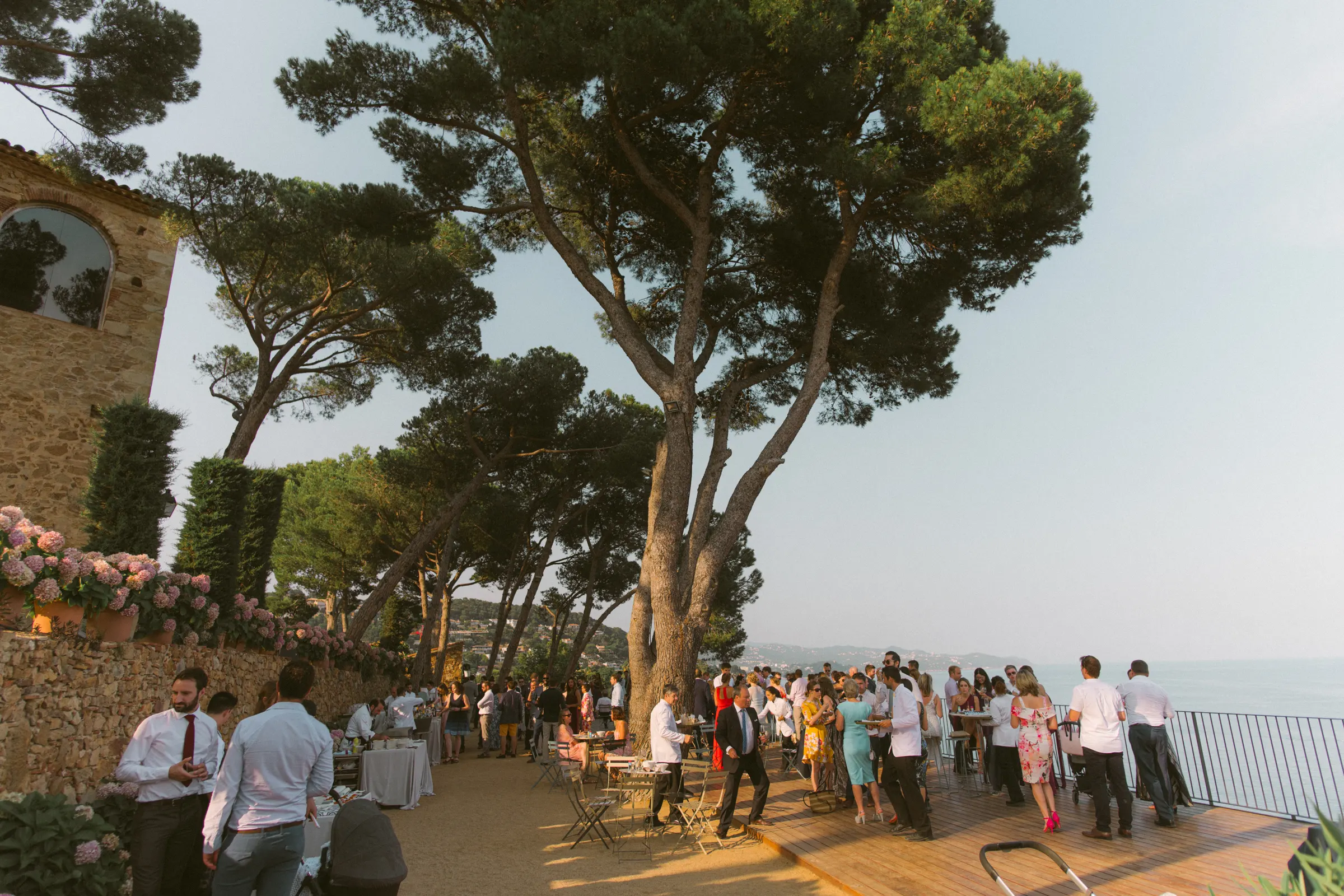 Sara and Kieran's Sant Pere del Bosc wedding in Spain