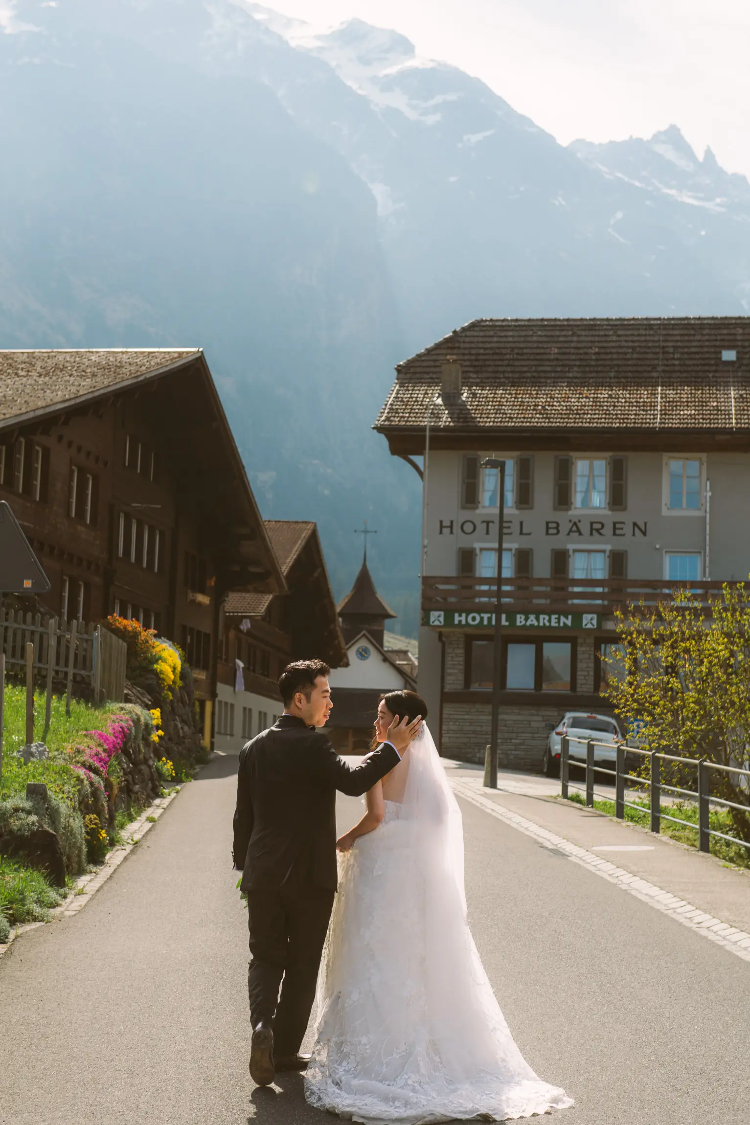 Swiss Alps pre-wedding session, photograph 10