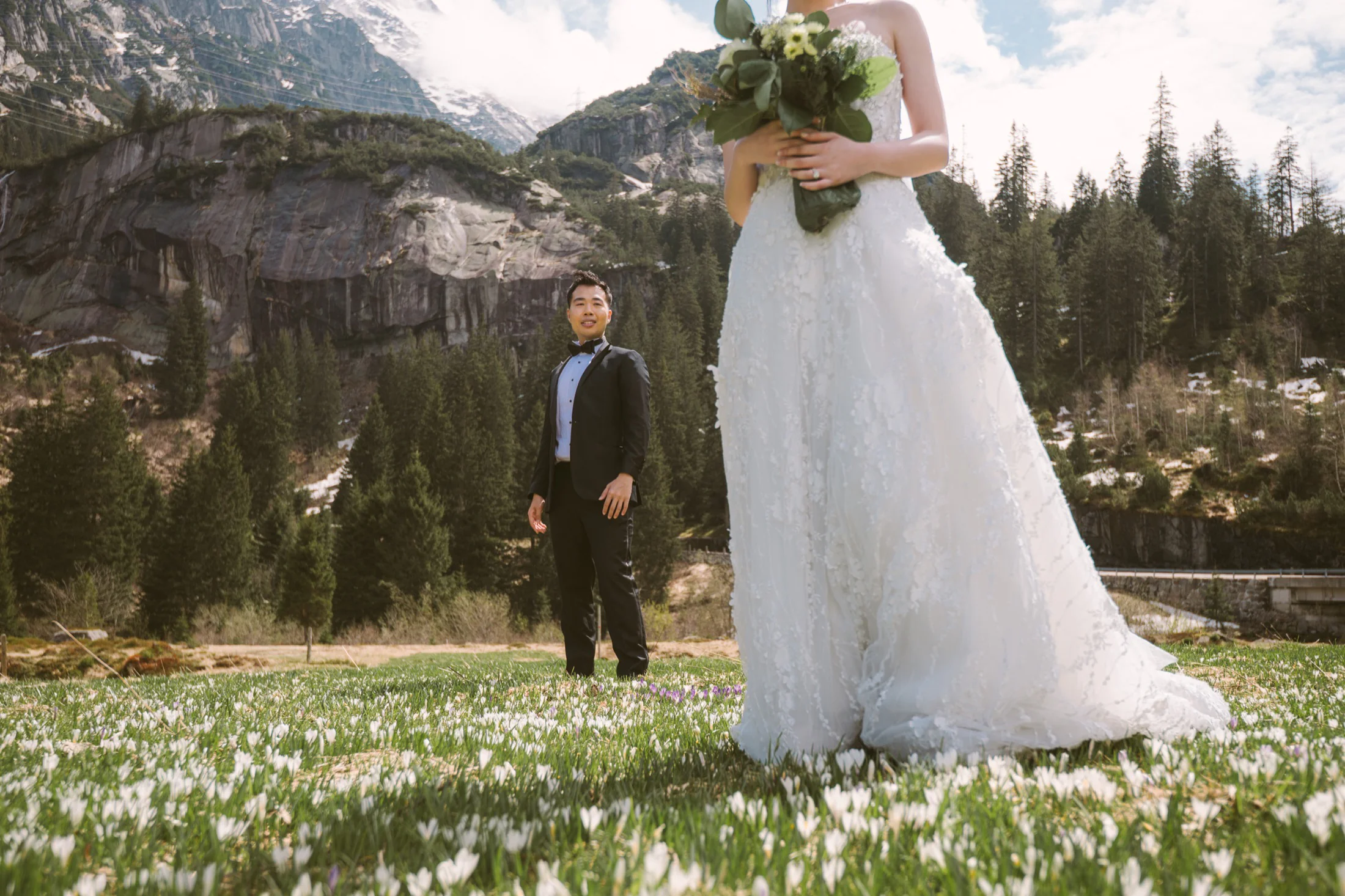 Swiss Alps pre-wedding session, photograph 54