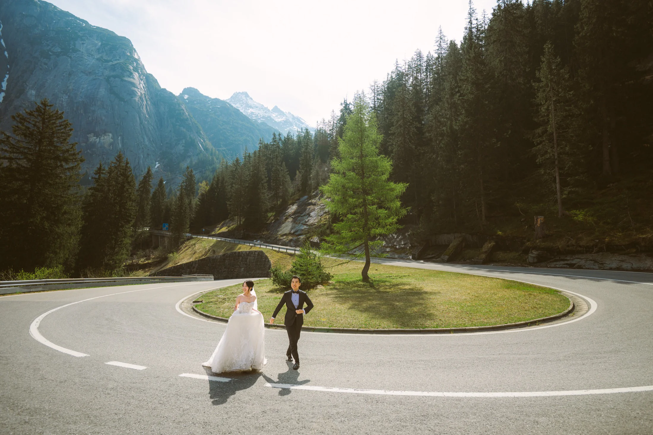 Swiss Alps pre-wedding session, photograph 47