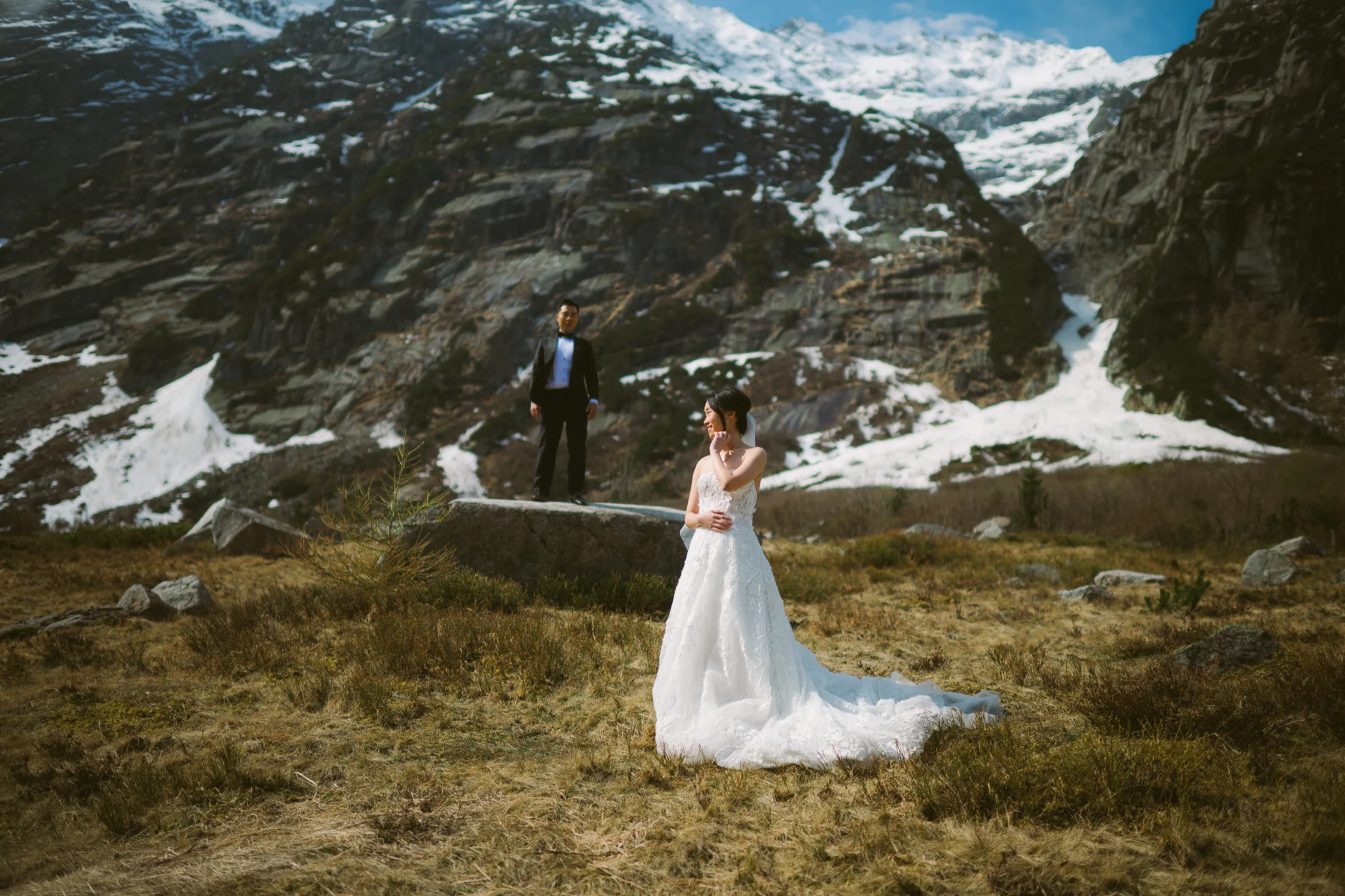 Swiss Alps pre-wedding session, photograph 52