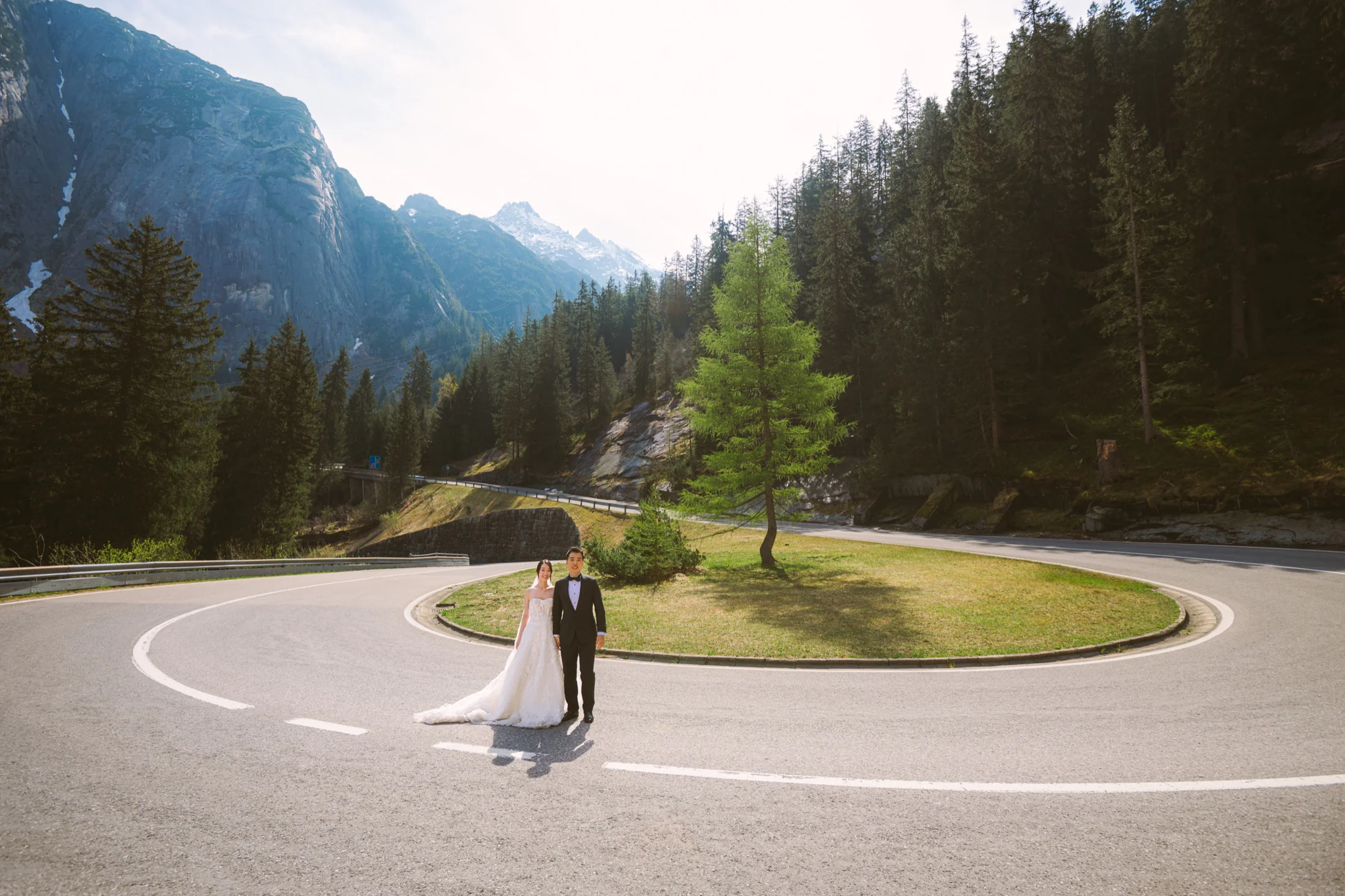Swiss Alps pre-wedding session, photograph 11
