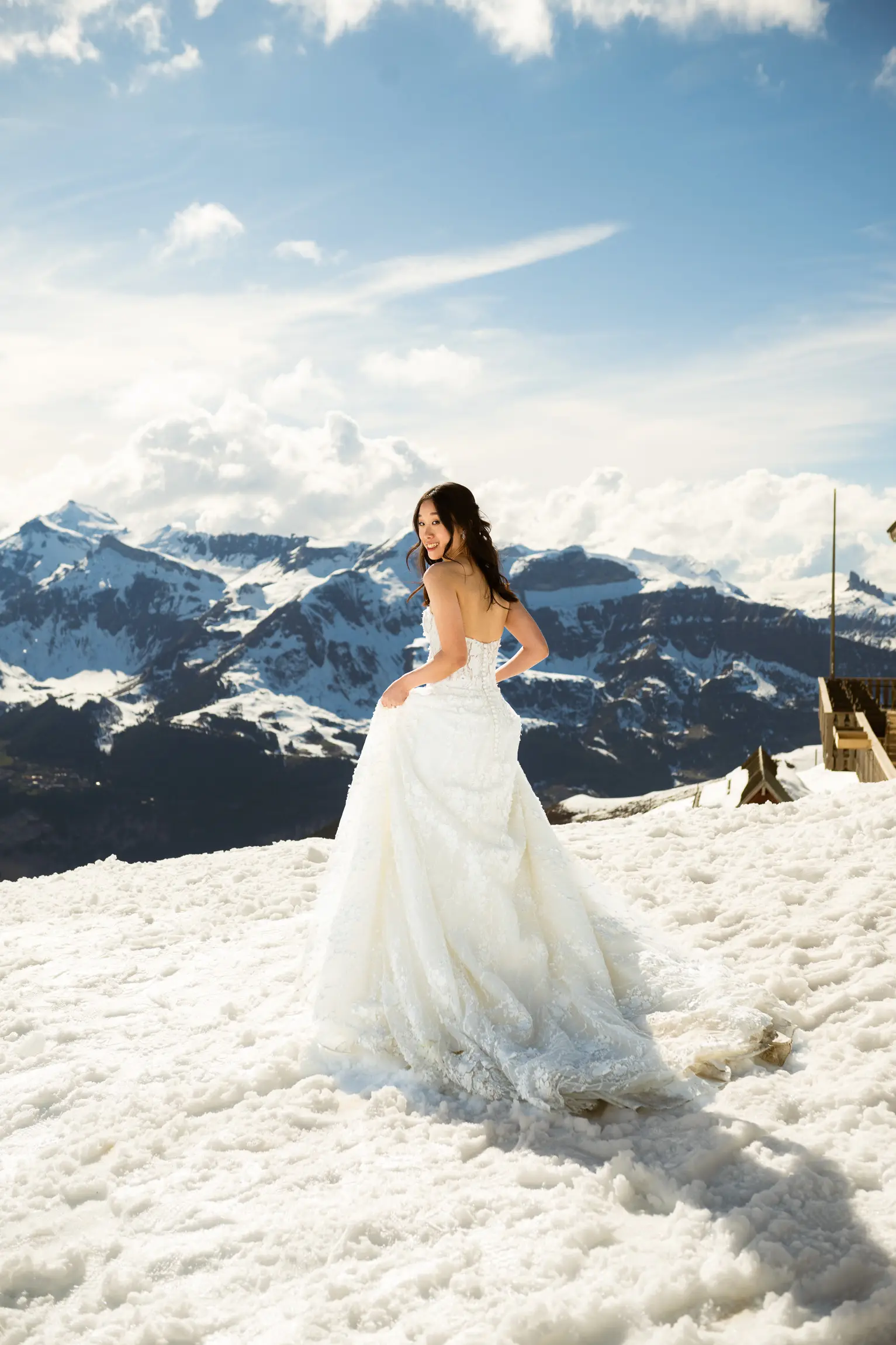 Swiss Alps pre-wedding session, photograph 18