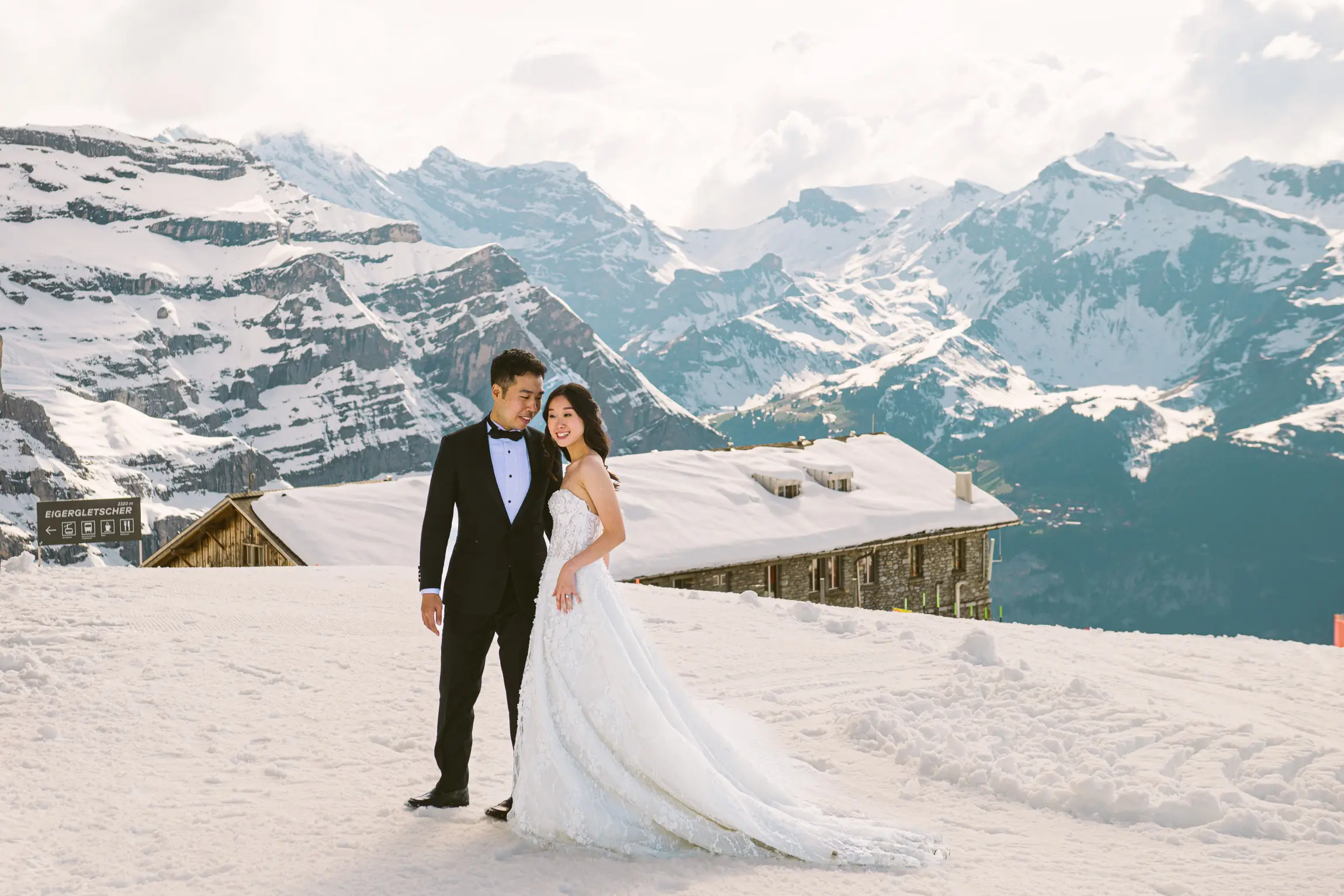 Swiss Alps pre-wedding session, photograph 19