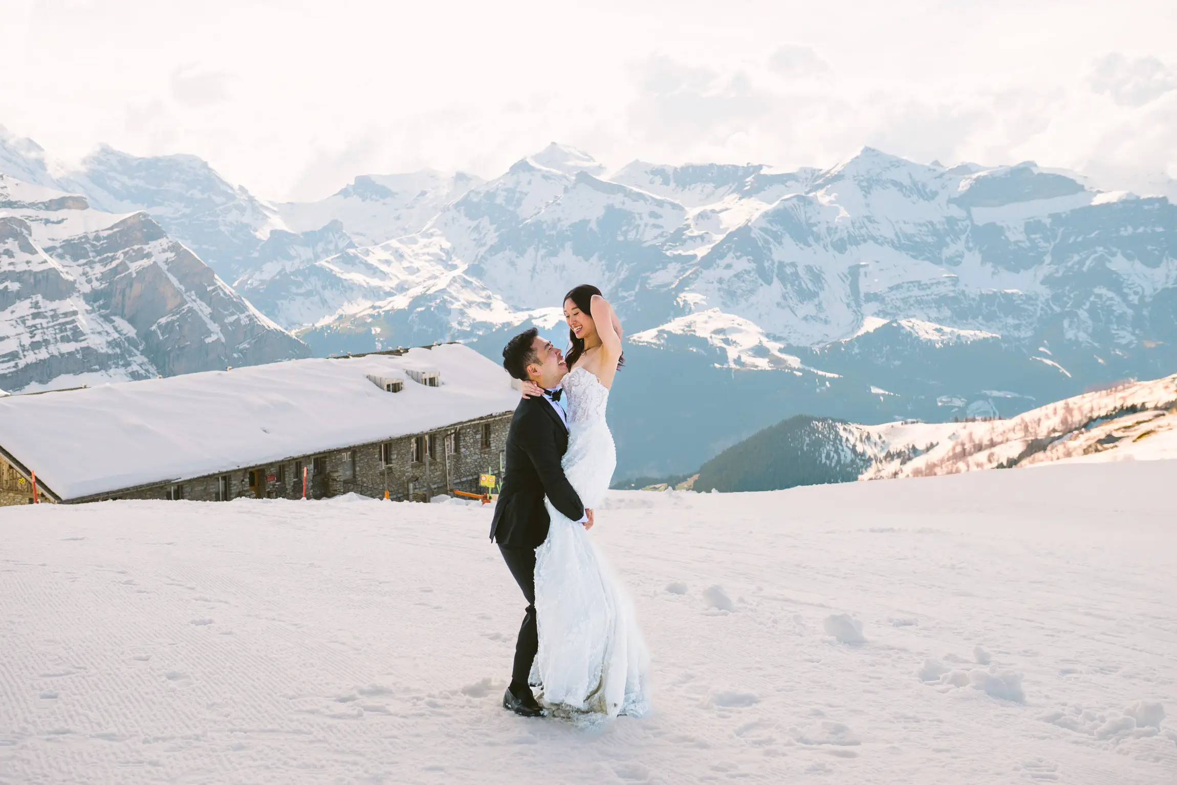 Swiss Alps pre-wedding session, photograph 23