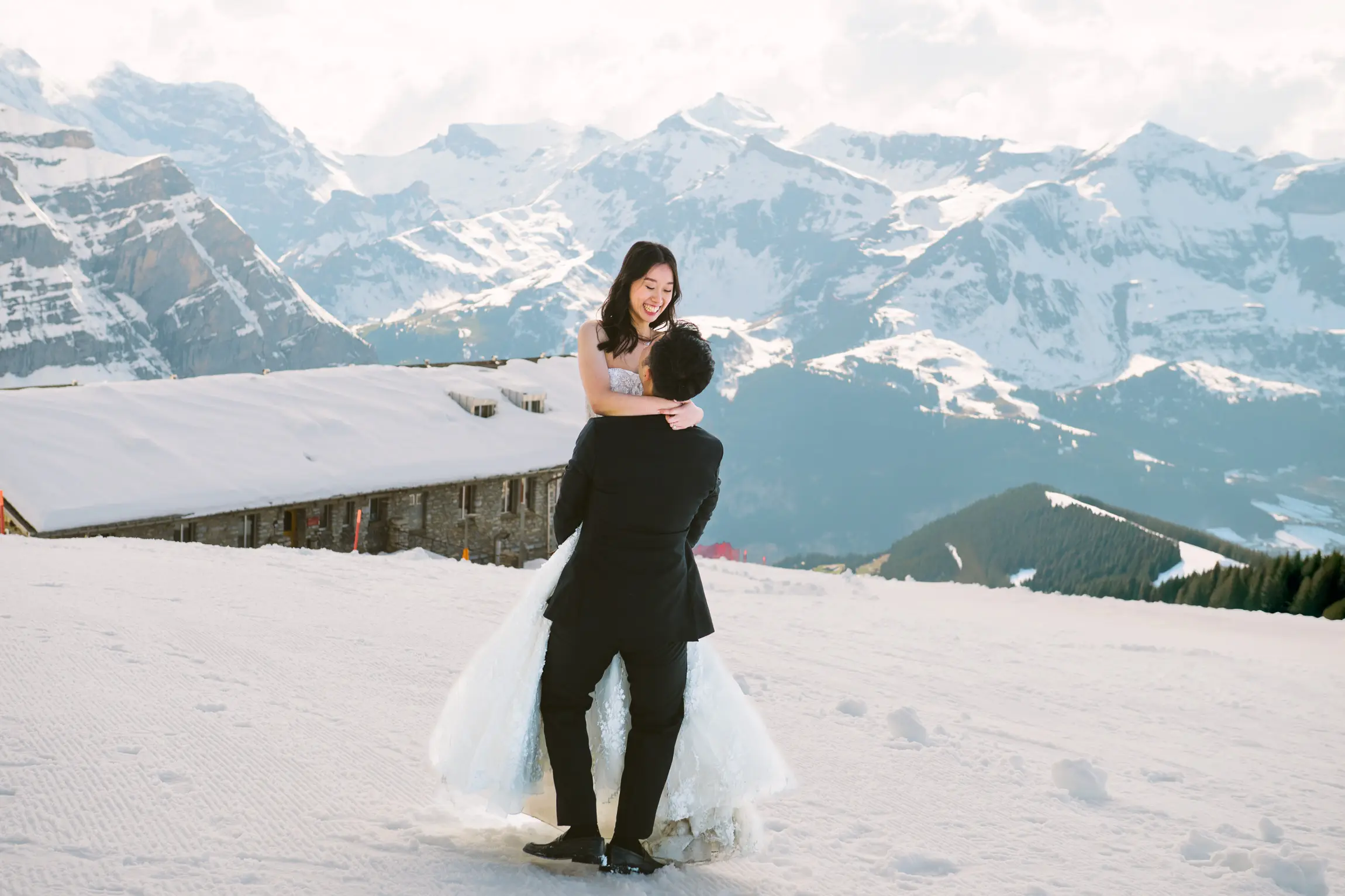 Swiss Alps pre-wedding session, photograph 24