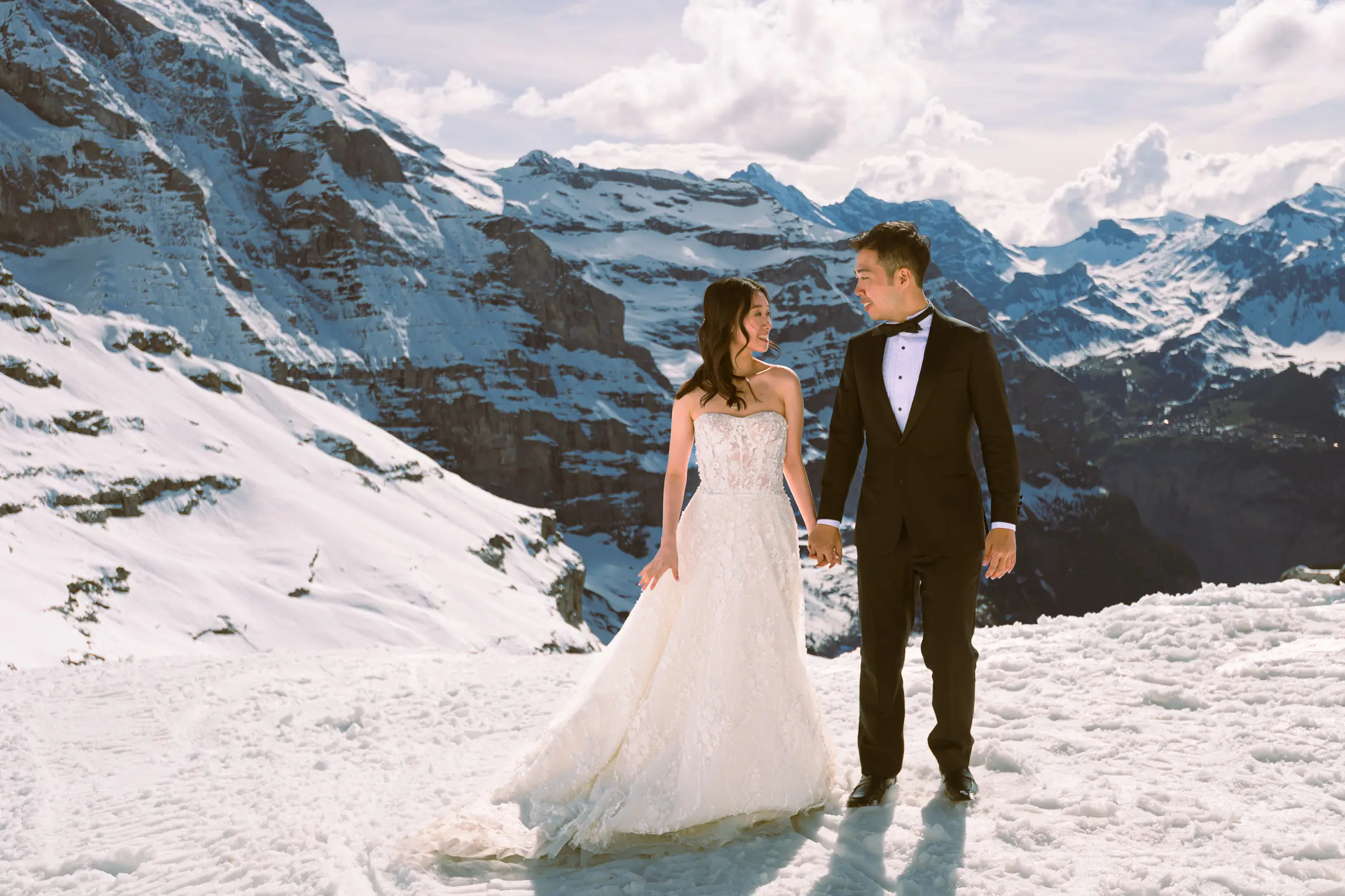 Swiss Alps pre-wedding session, photograph 13