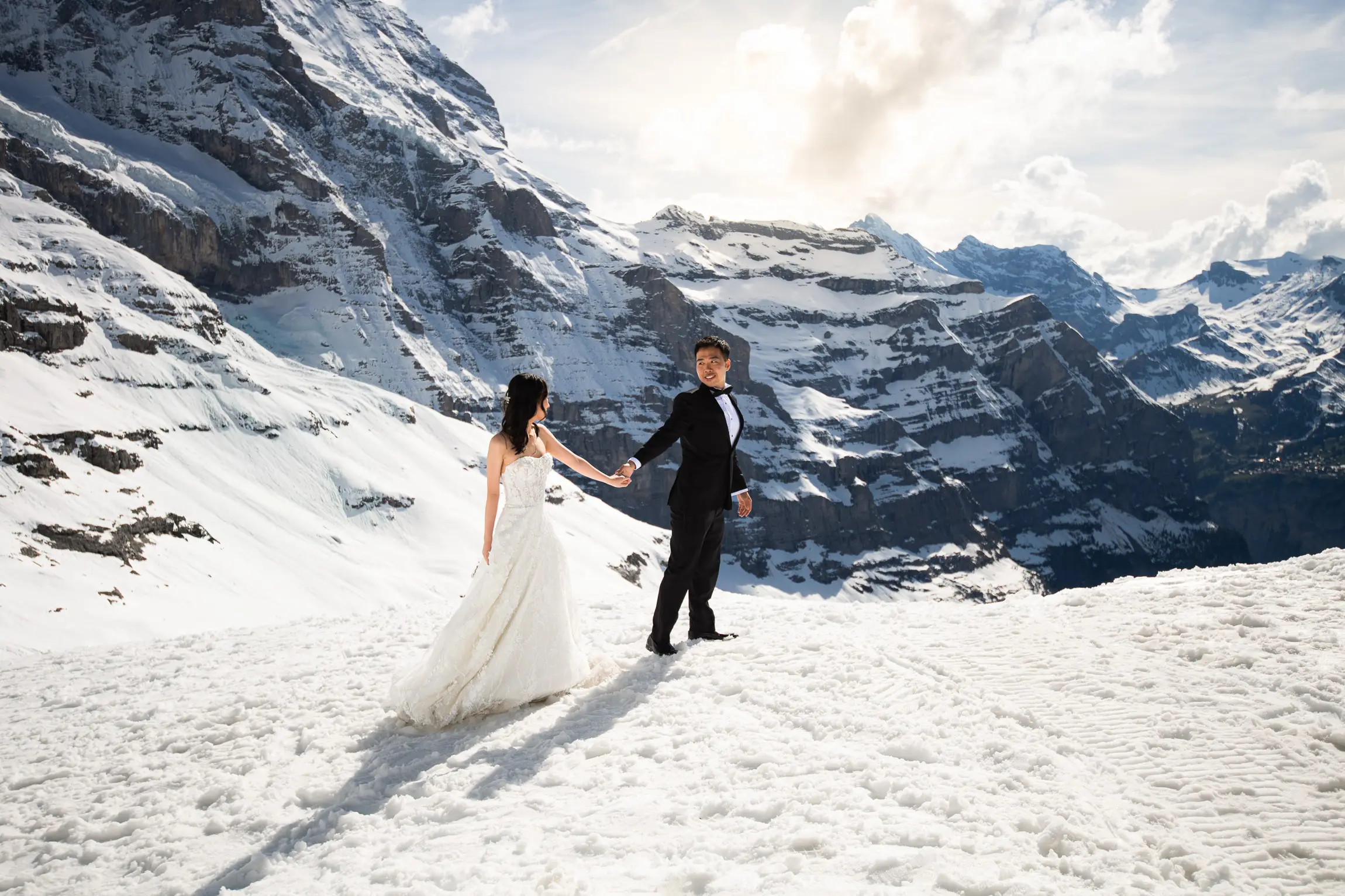 Swiss Alps pre-wedding session, photograph 22