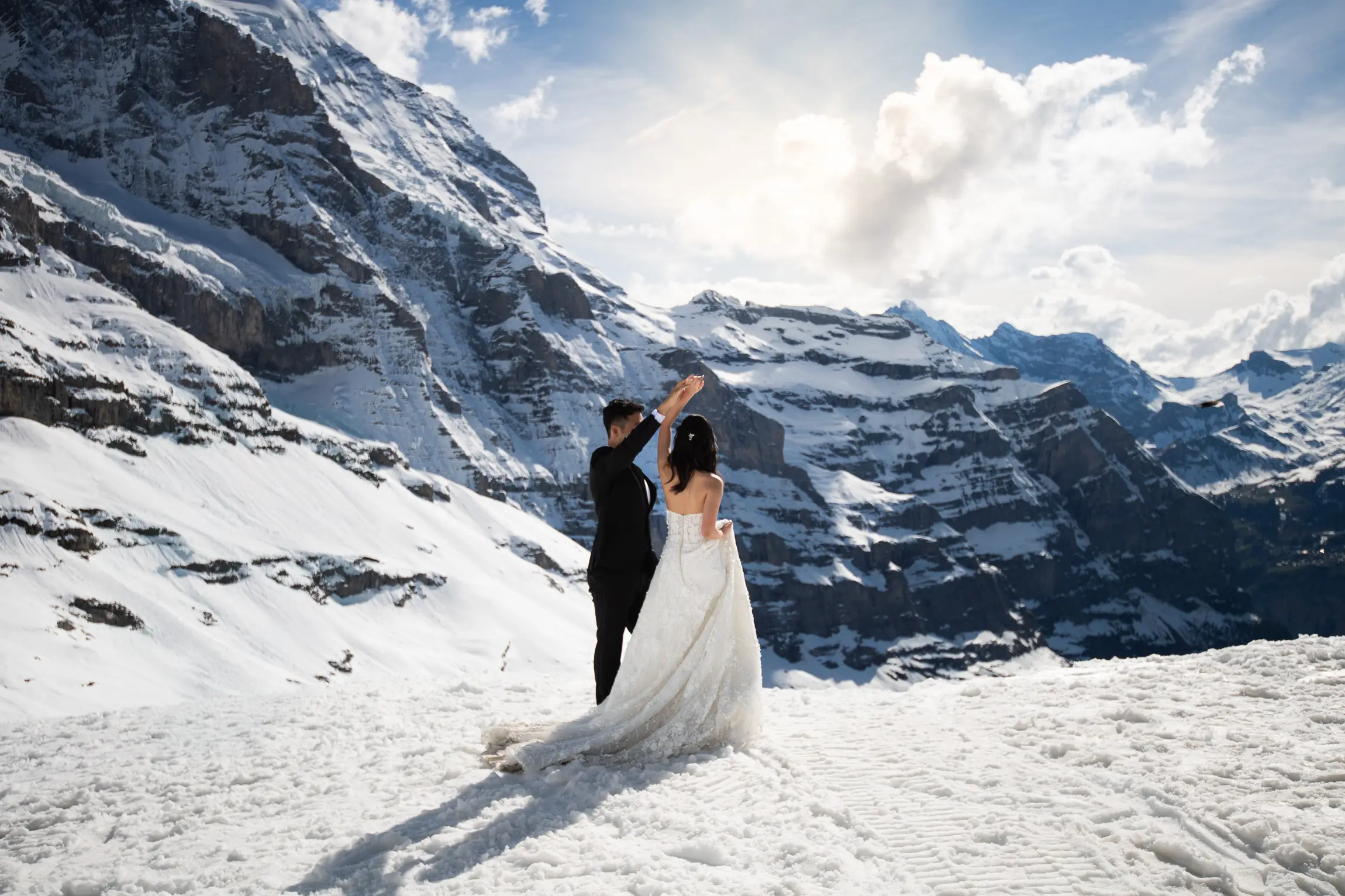 Swiss Alps pre-wedding session, photograph 12