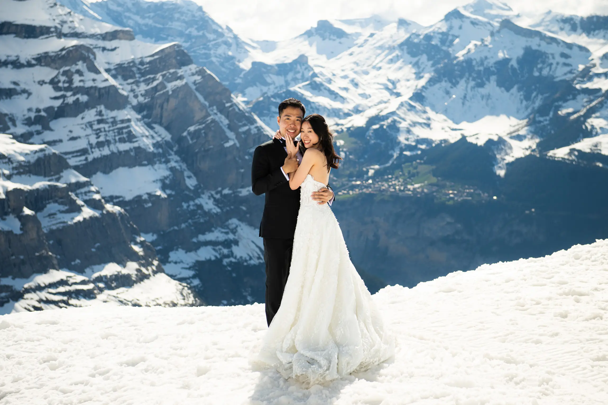 Swiss Alps pre-wedding session, photograph 17