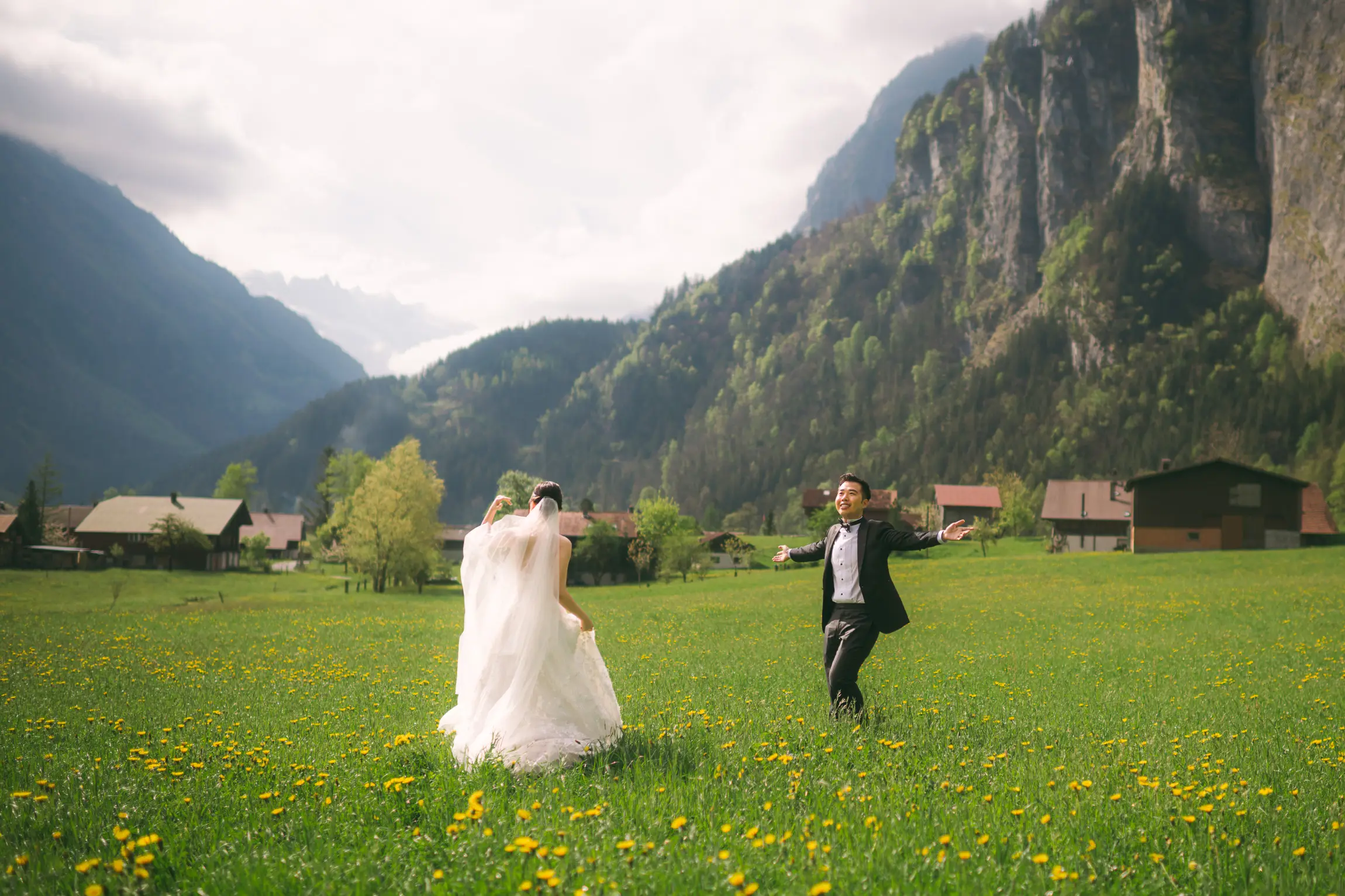 Swiss Alps pre-wedding session, photograph 72