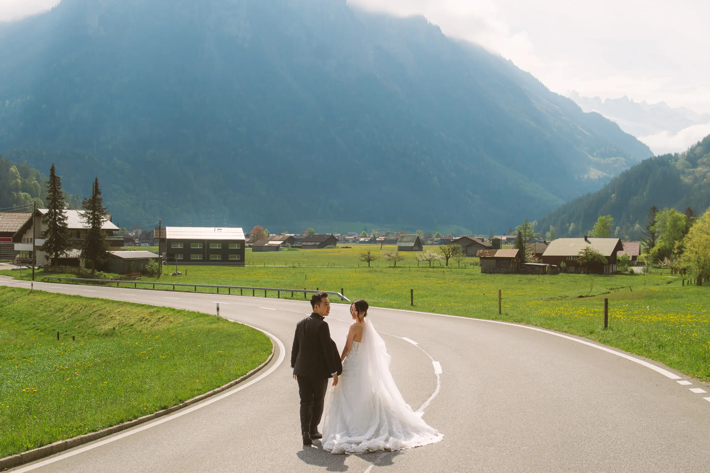 Swiss Alps pre-wedding session, photograph 73