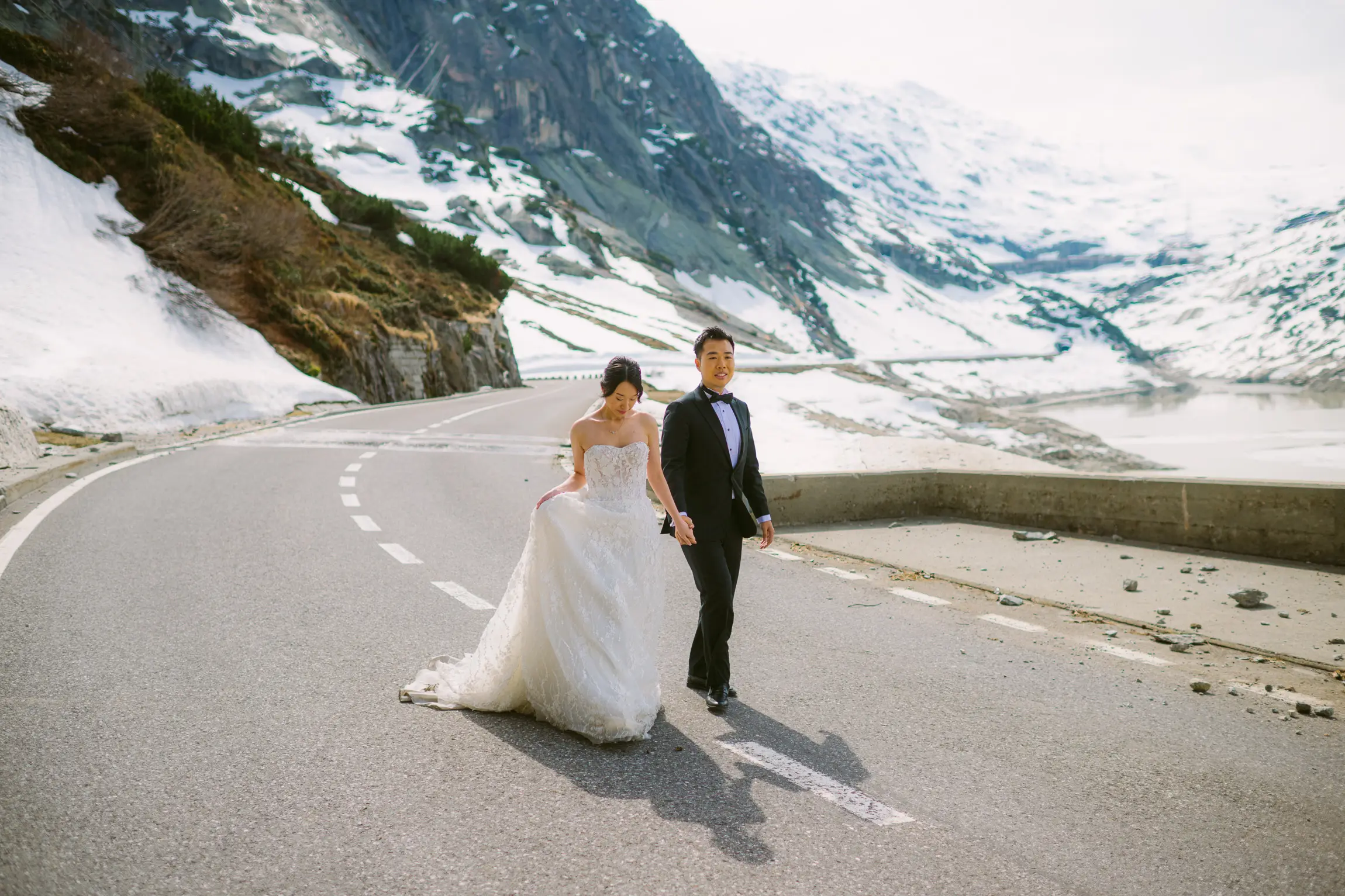 Swiss Alps pre-wedding session, photograph 58