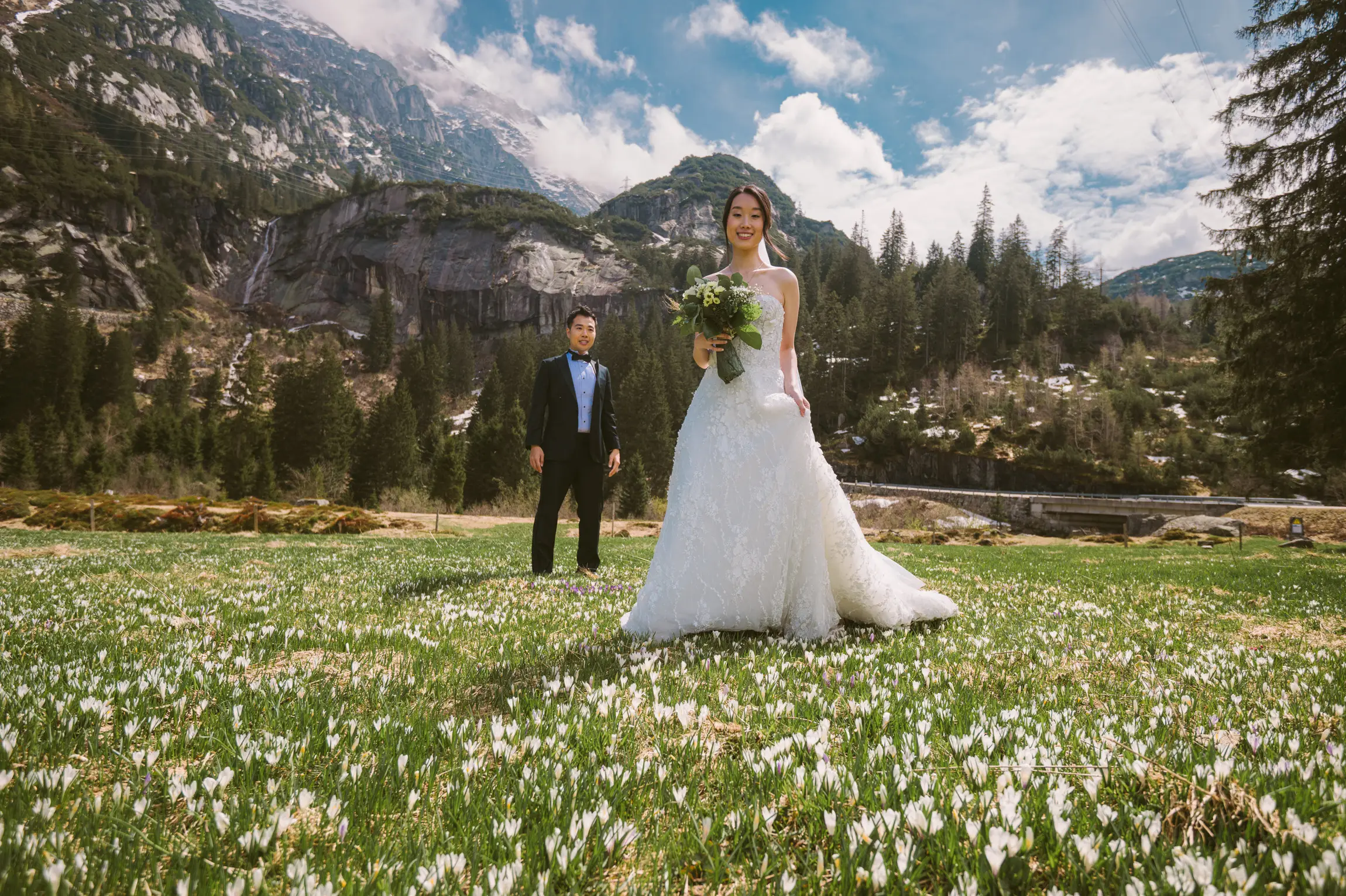 Swiss Alps pre-wedding session, photograph 59