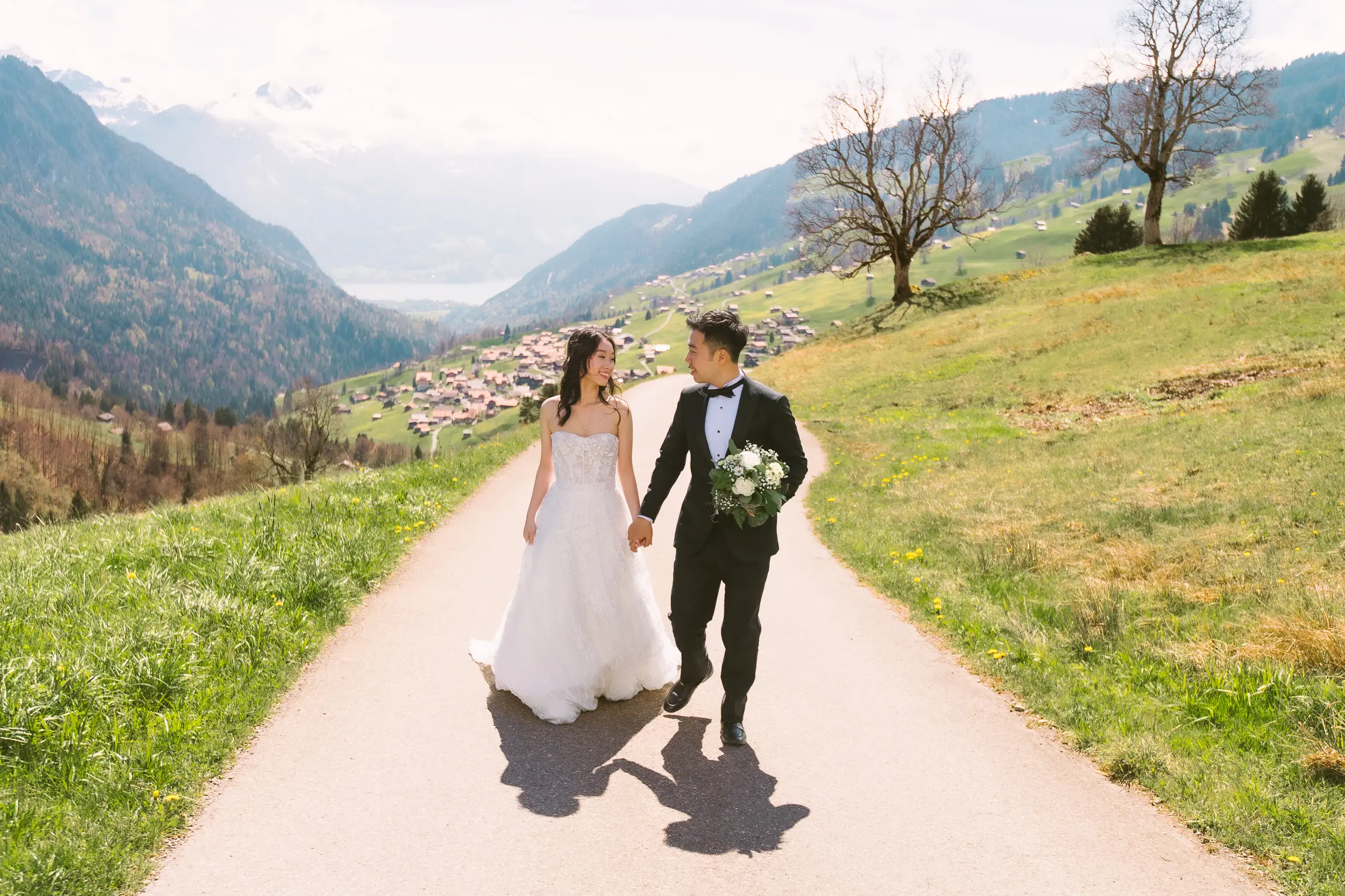 Swiss Alps pre-wedding session, photograph 74