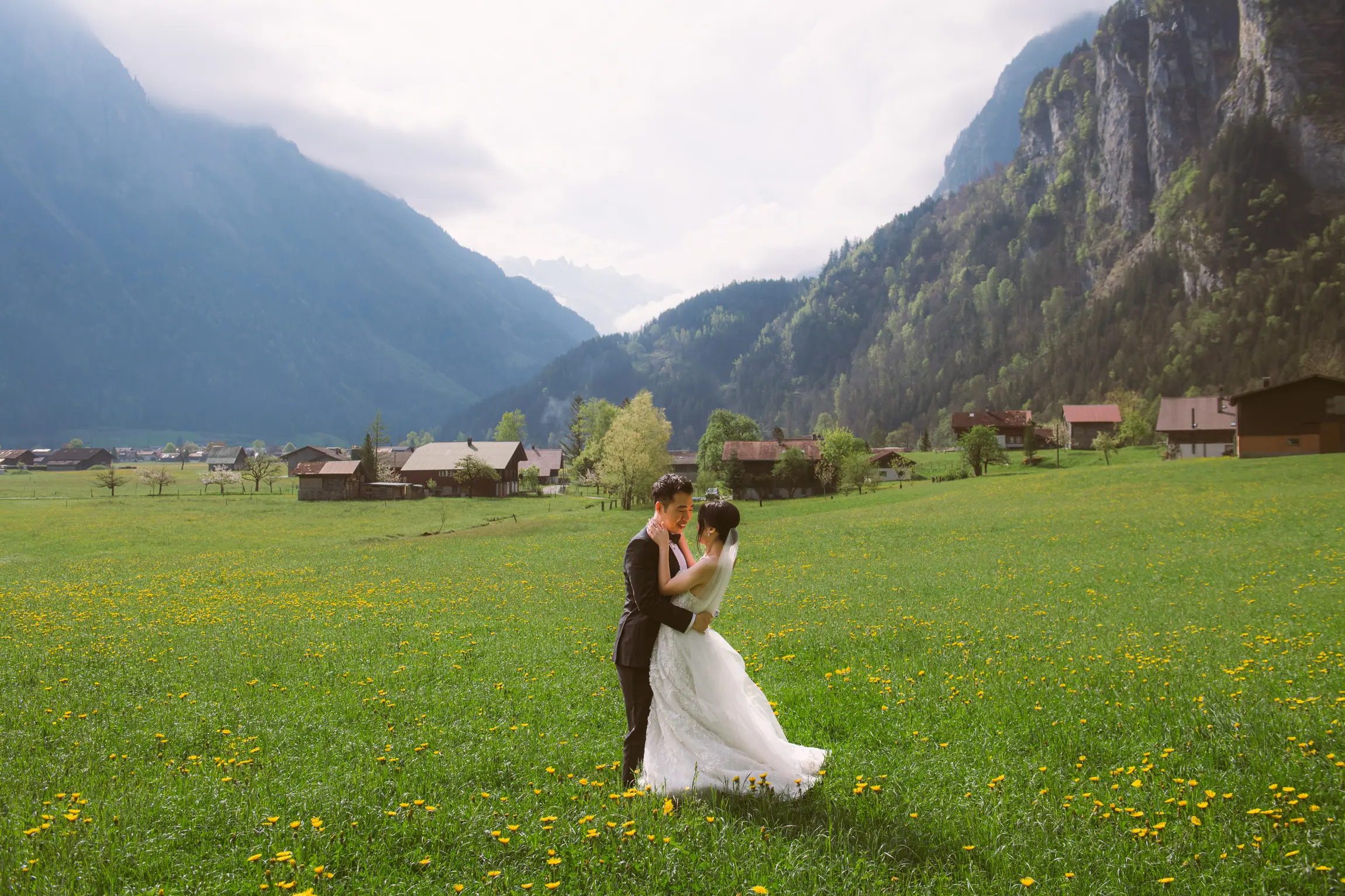 Swiss Alps pre-wedding session, photograph 67