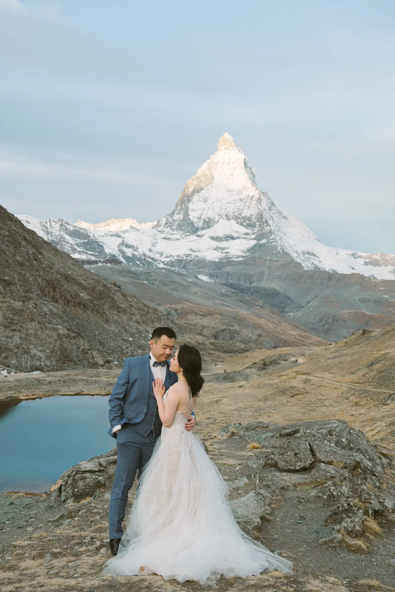 Image 39: Matterhorn pre-wedding photographer