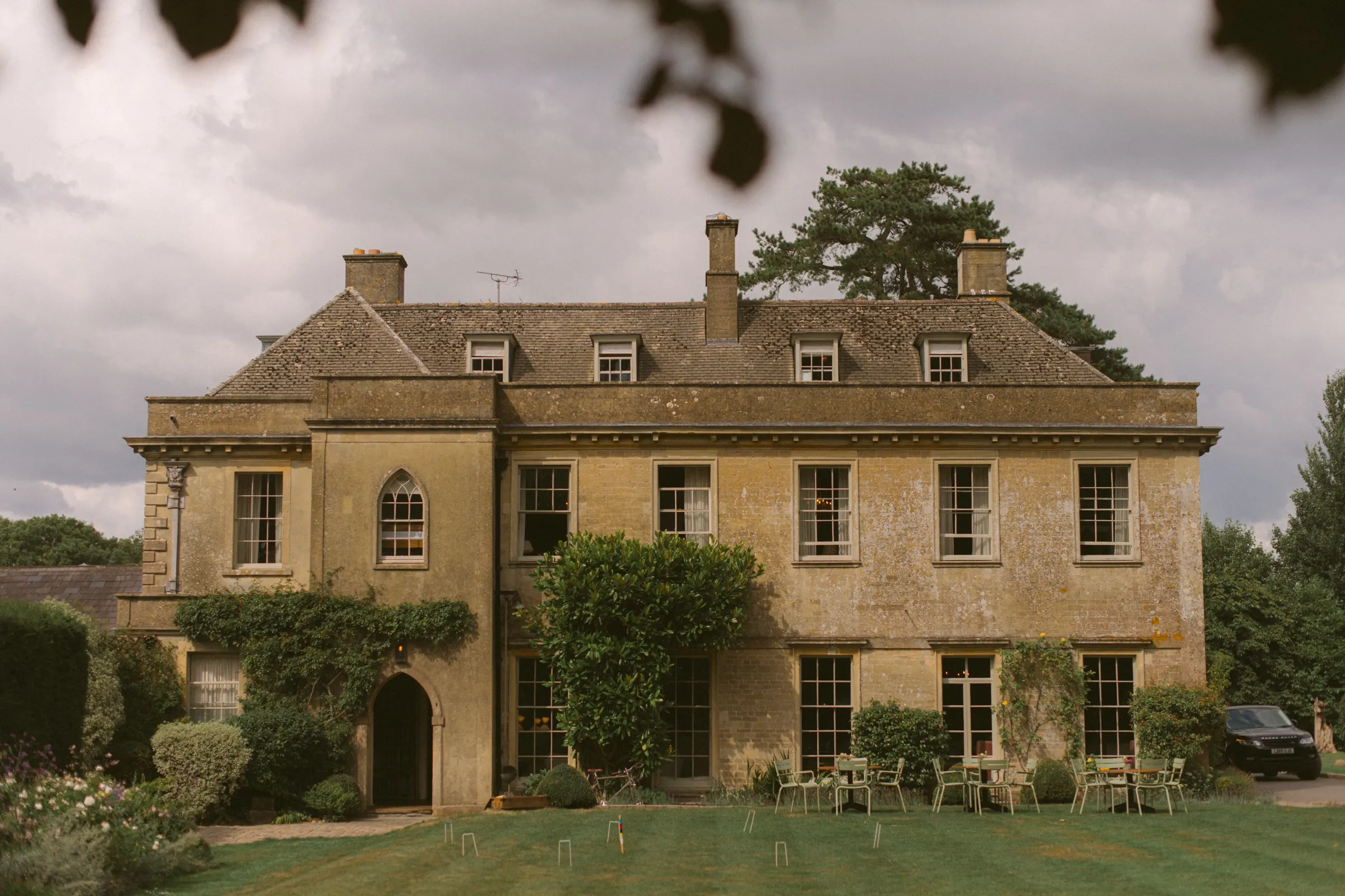 Real wedding at Babington House in Somerset, photograph 3 by Janis Ratnieks