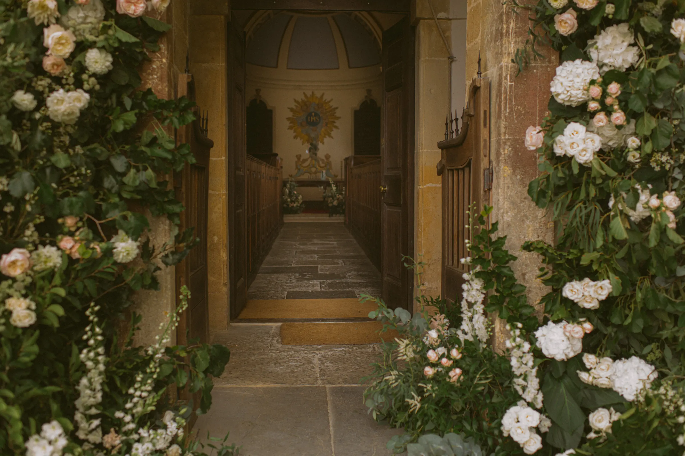 Real wedding at Babington House in Somerset, photograph 7 by Janis Ratnieks