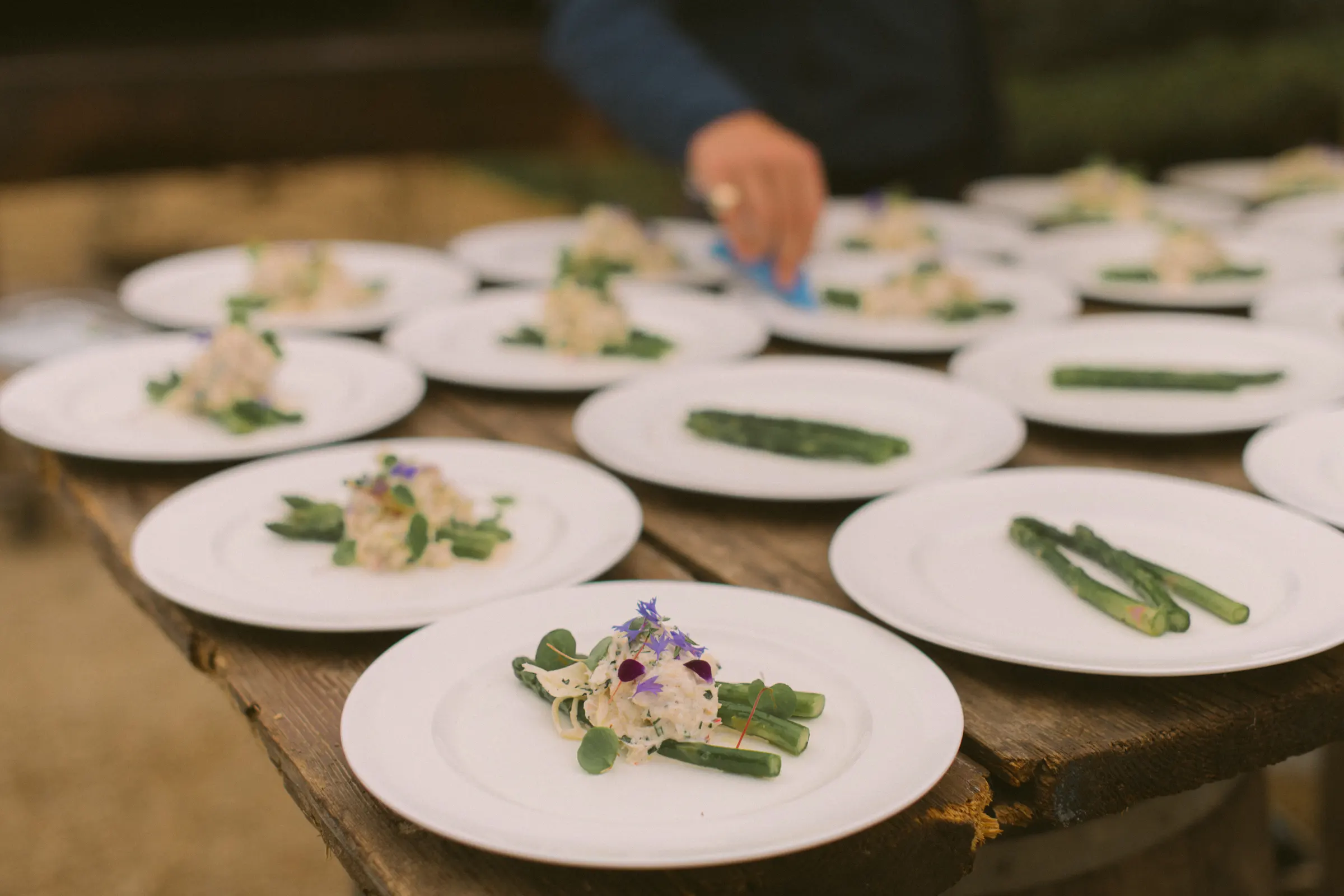 Real wedding at Babington House in Somerset, photograph 14 by Janis Ratnieks