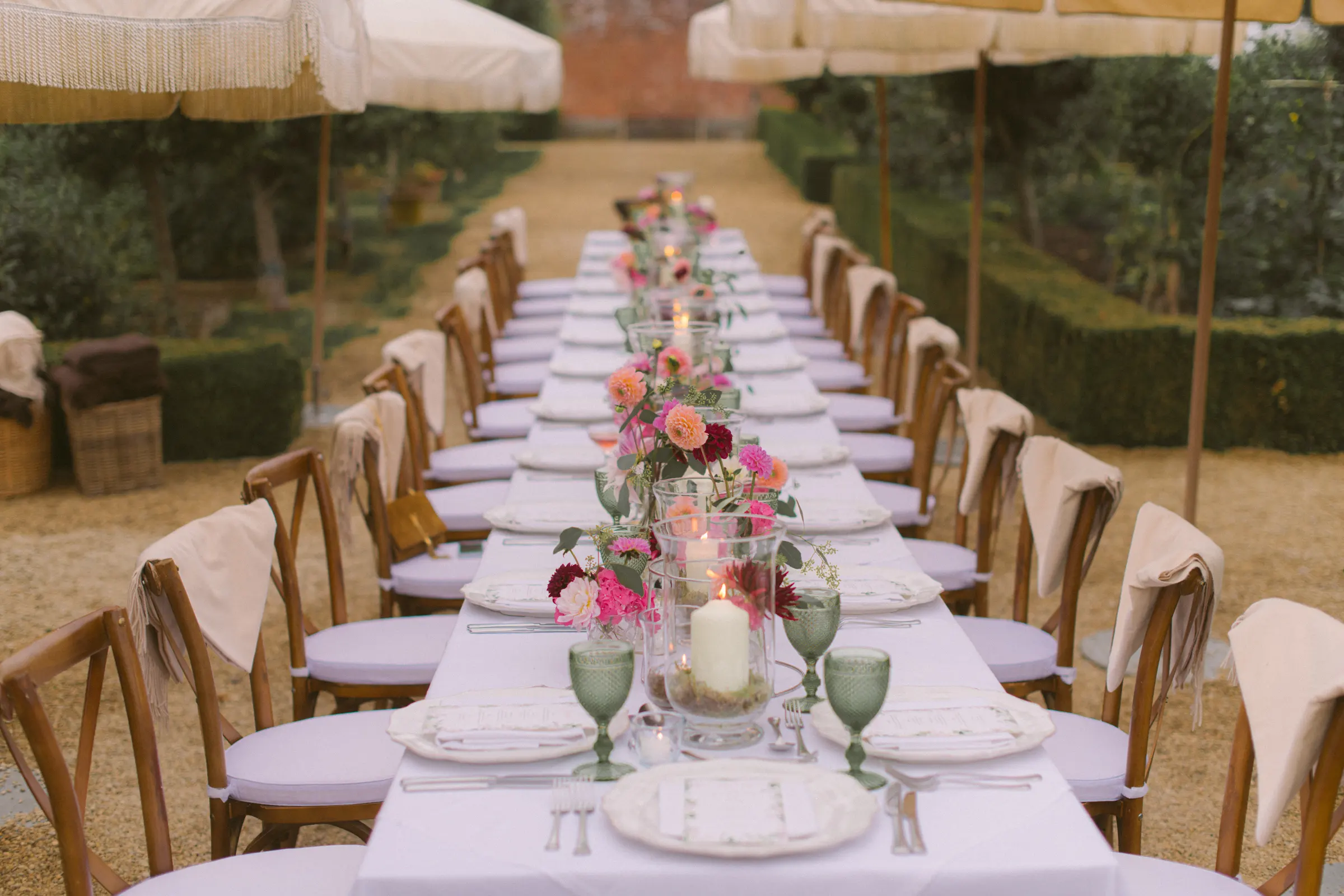 Real wedding at Babington House in Somerset, photograph 15 by Janis Ratnieks