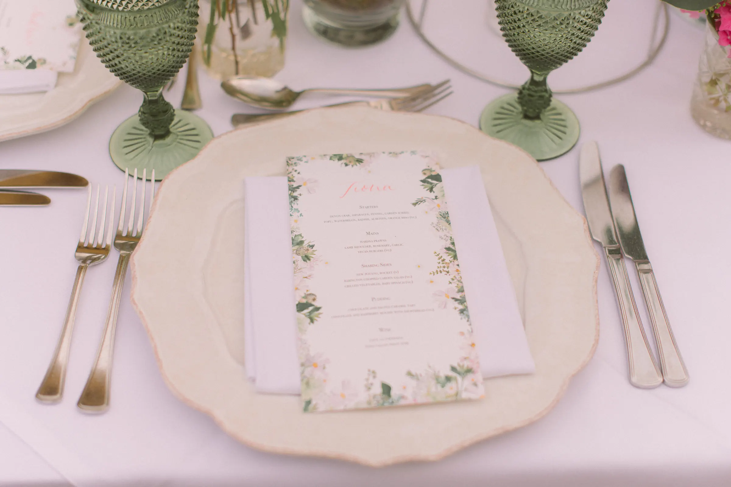 Real wedding at Babington House in Somerset, photograph 19 by Janis Ratnieks